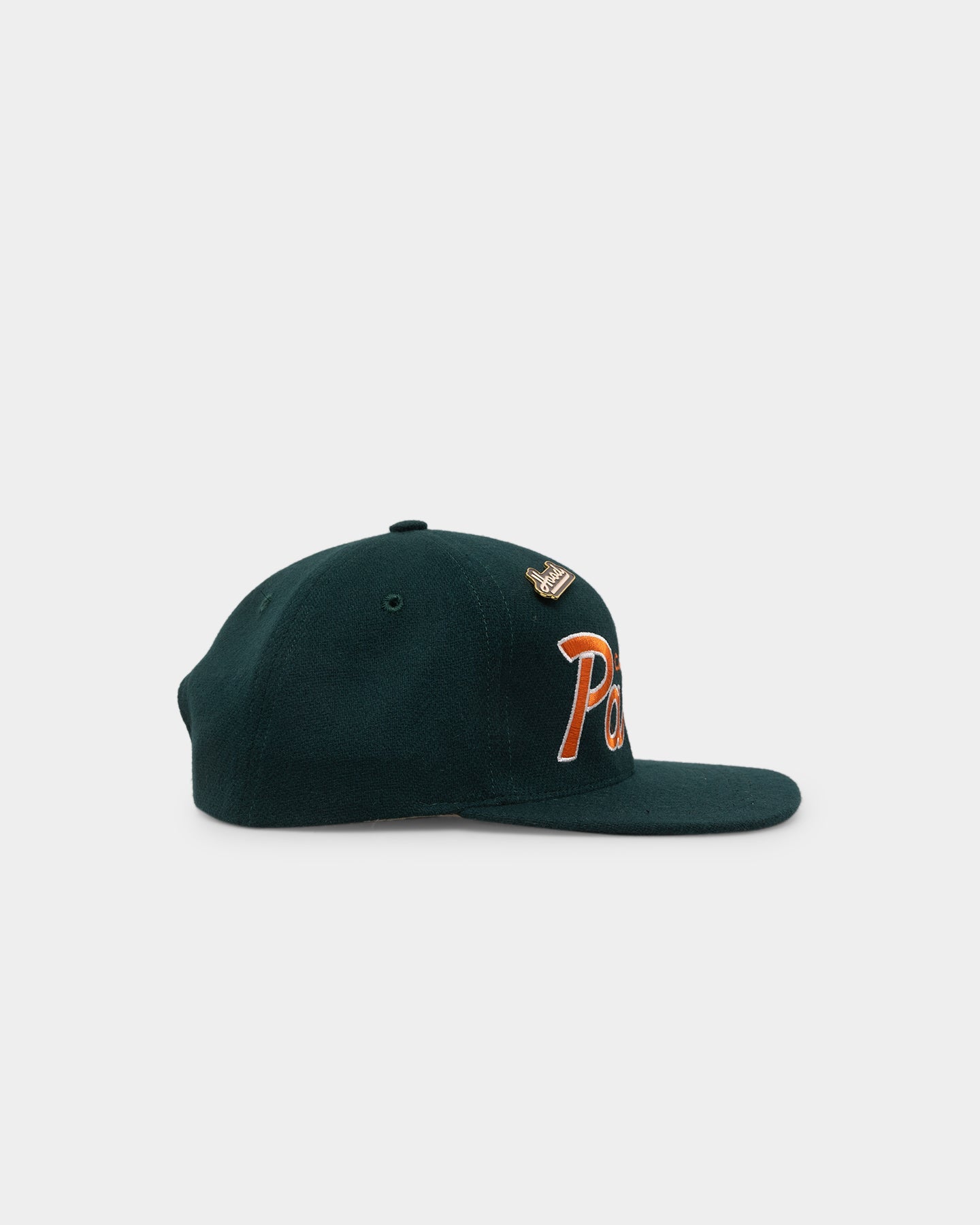 Carre X Hood Paris Script Snapback Forest