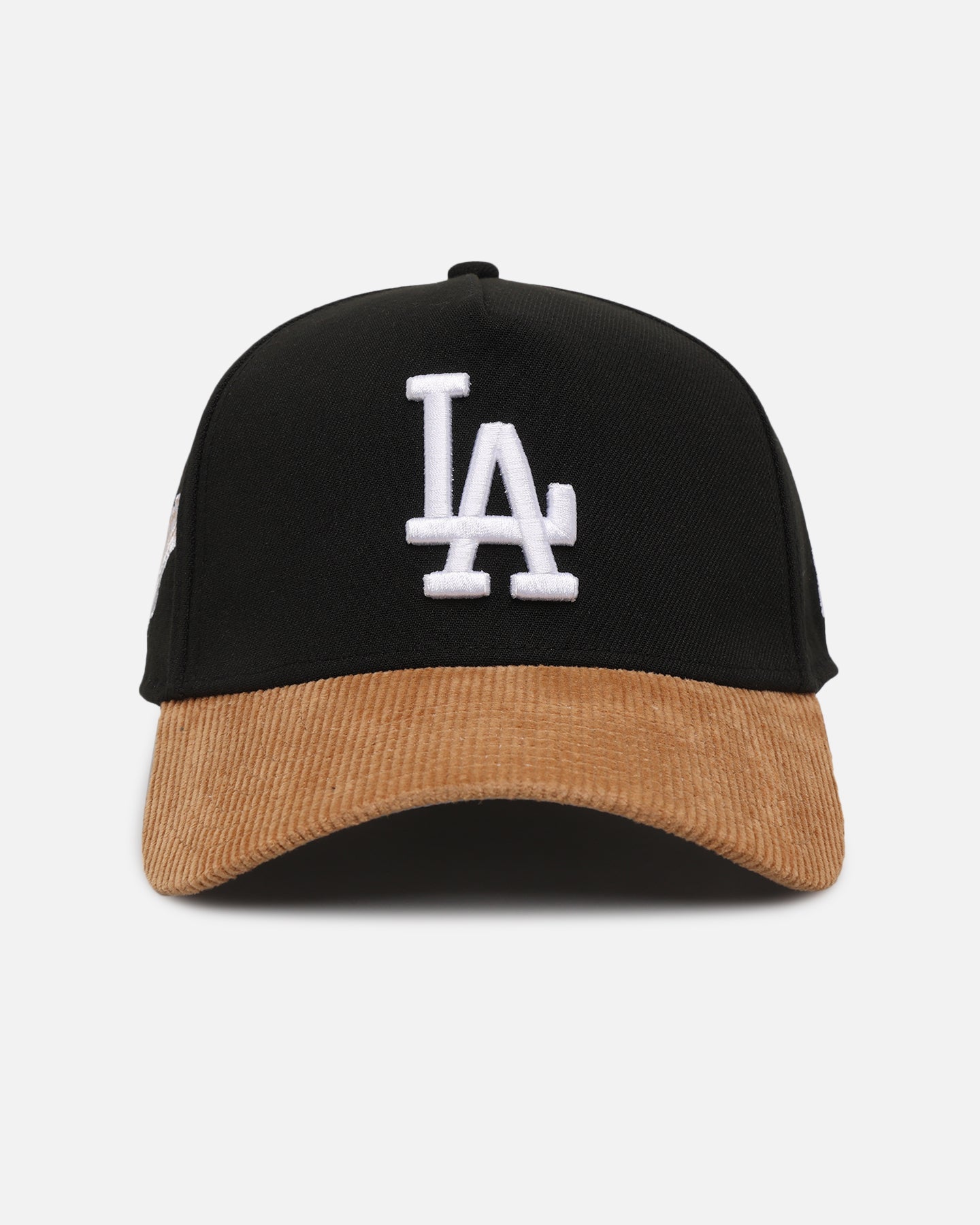 New Era Los Angeles Dodgers 'Black Wheat' 39THIRTY A-Frame Stretch Fit Black/Wheat