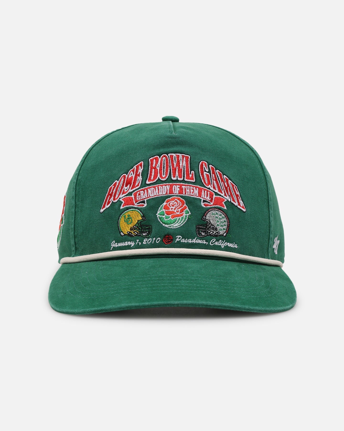47 Brand Pasadena 2010 Rose Bowl Snapback Green