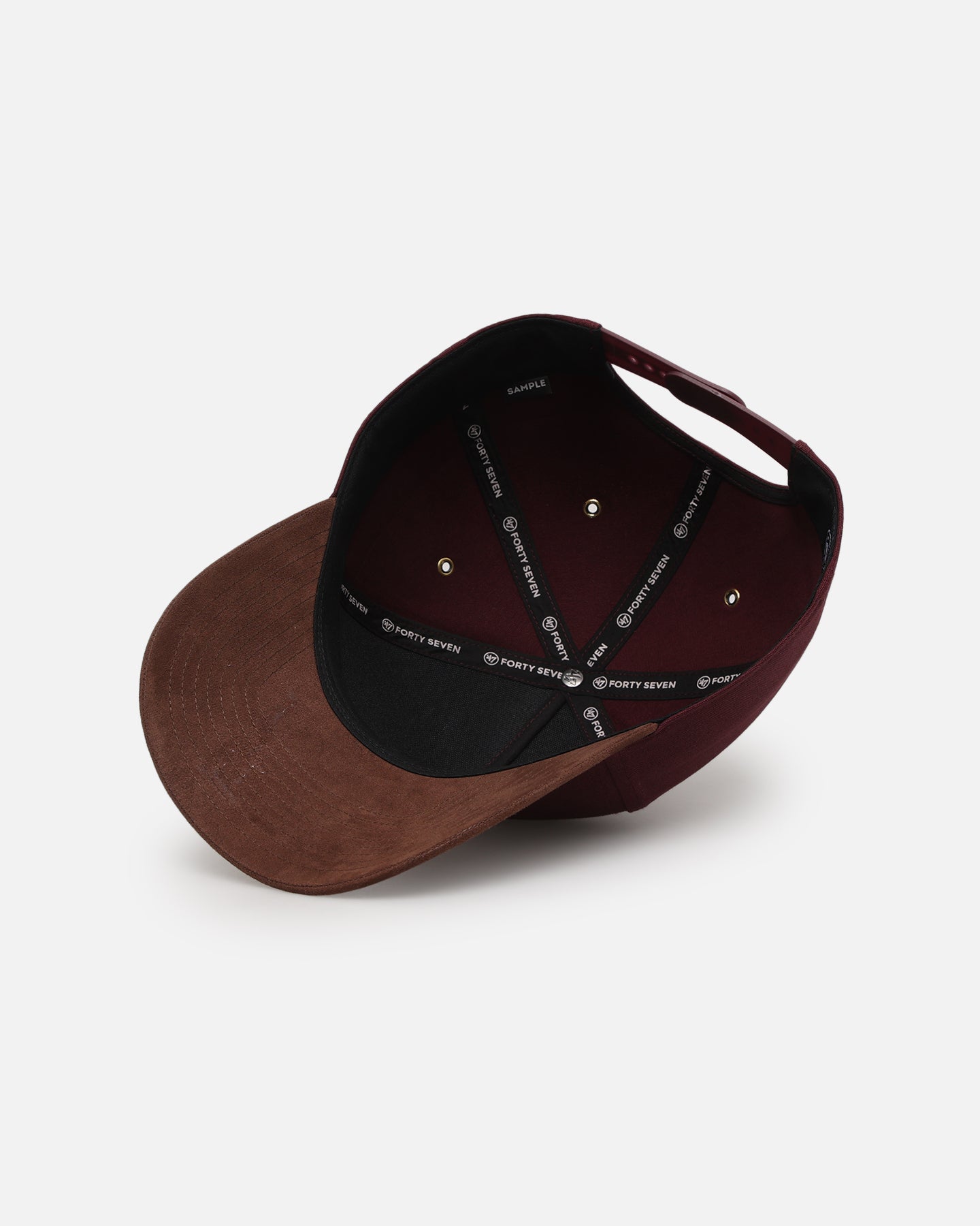 47 Brand Atlanta Braves 'Cherry Pie' Offside DT Snapback Dark Maroon