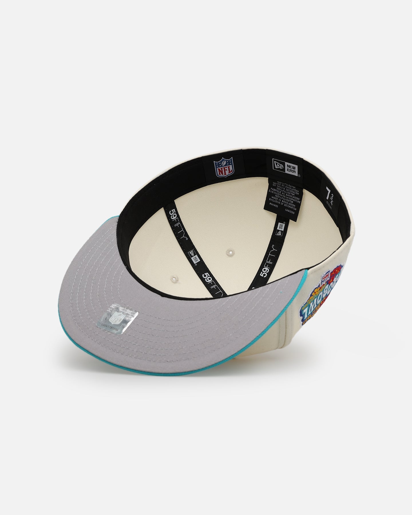 New Era Miami Dolphins 'Chrome OTC' 59FIFTY Fitted Chrome/OTC