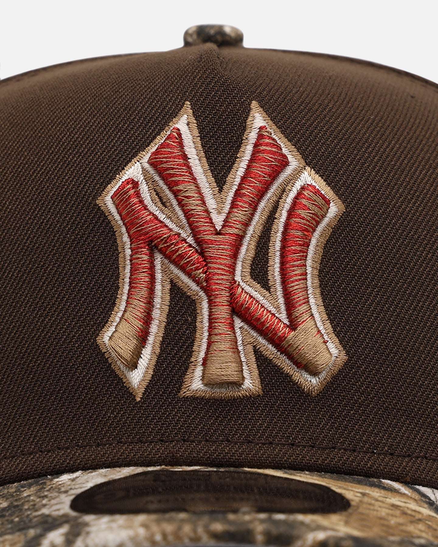 New Era New York Yankees 'Great Outdoors' 9FORTY A-Frame Snapback Brown/Camo