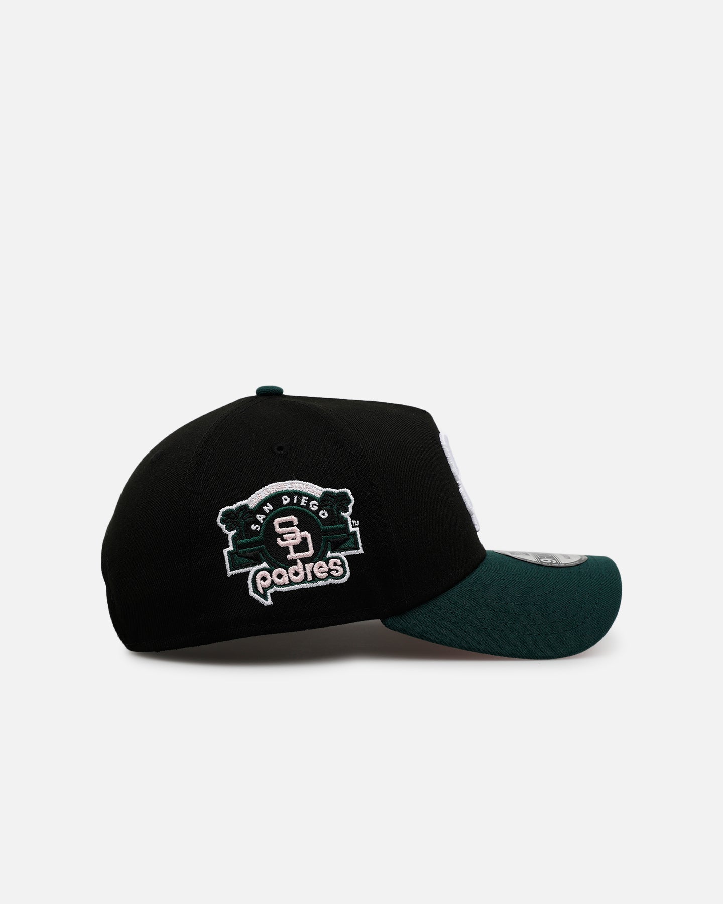 New Era San Diego Padres 'Black Dark Green' 9FORTY A-Frame Snapback Black/Dark Green