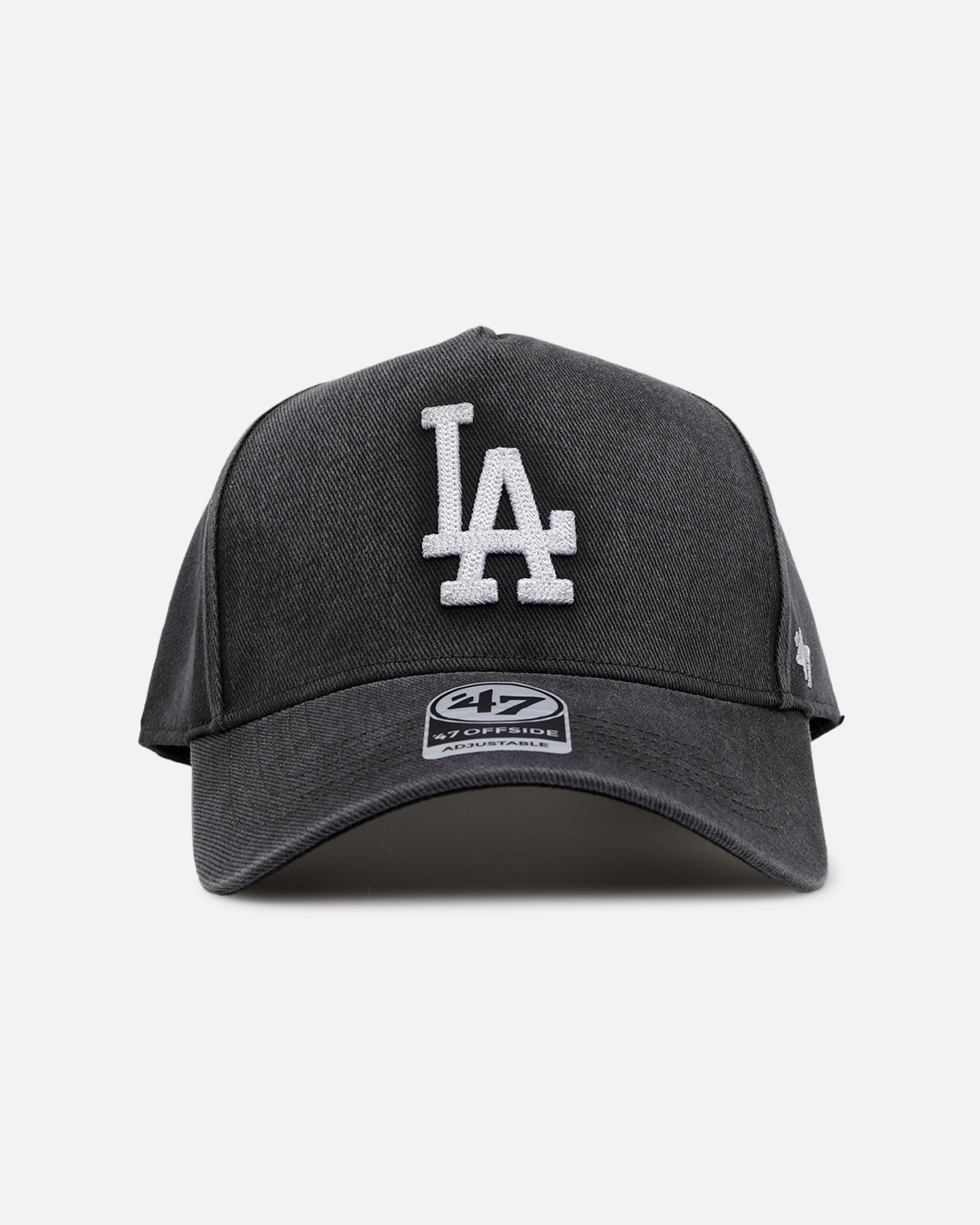 47 Brand Los Angeles Dodgers 'Washed Black' Offside DT Snapback Washed Black