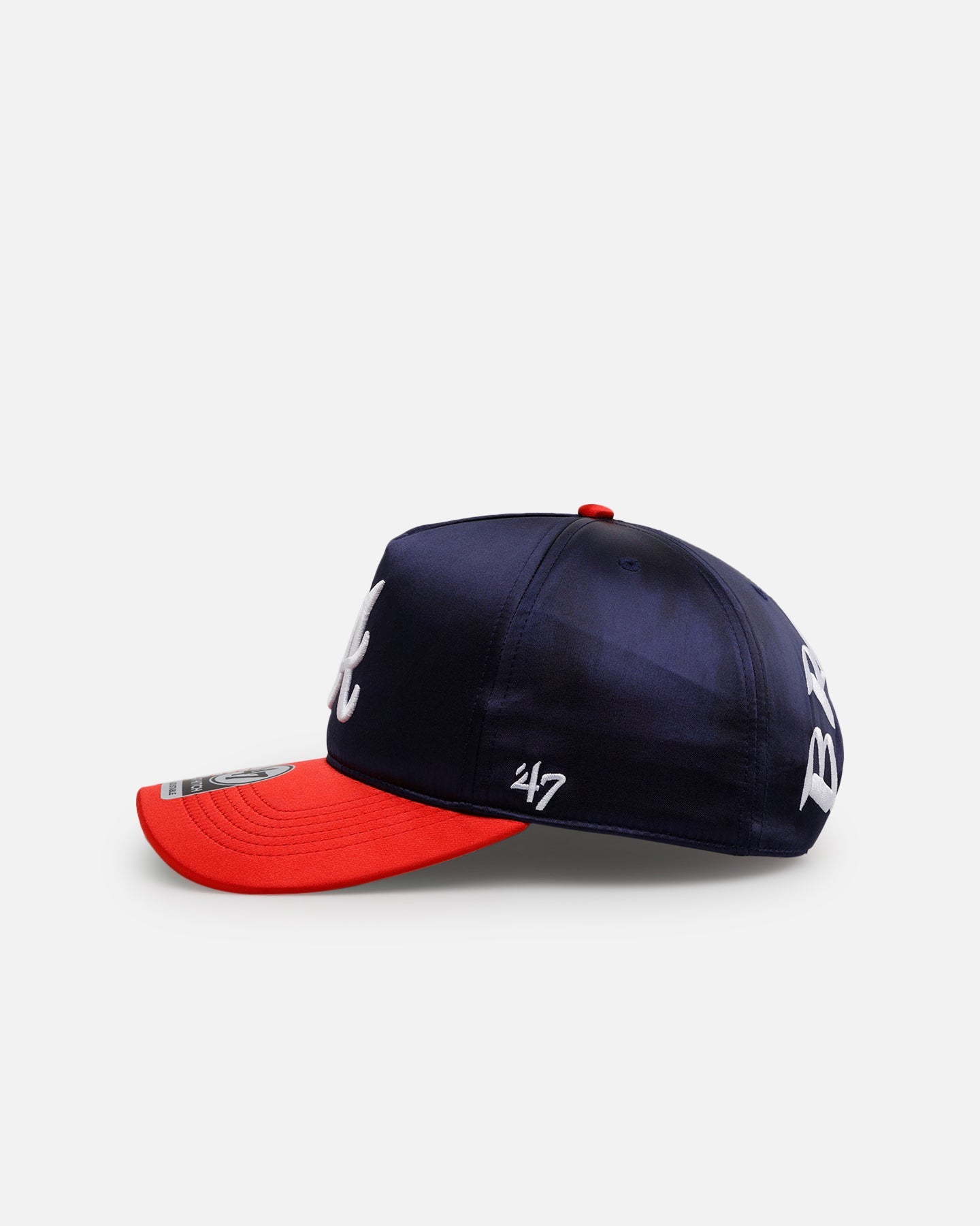 47 Brand Atlanta Braves 'Silky Way' 47 Hitch Snapback Navy/Red