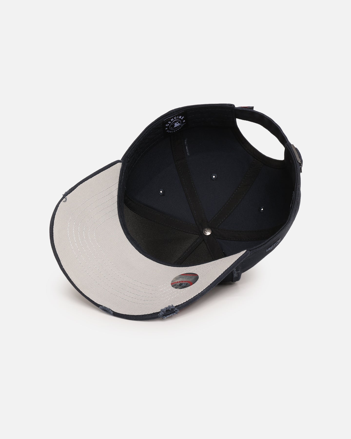 47 Brand Boston Red Sox 'Destruct Gothic Visor' 47 Offside Strapback Navy/Navy