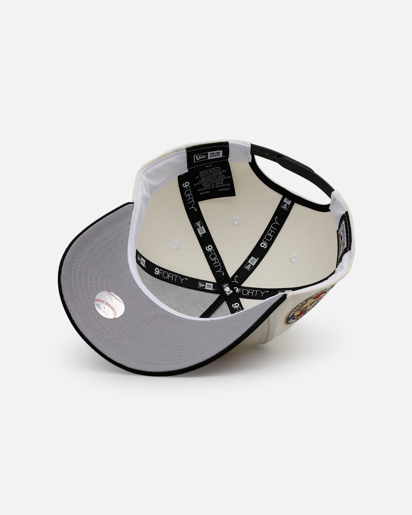 New Era Houston Astros 'Chrome Metallic Wordmark' 9FORTY A-Frame Snapback Chrome