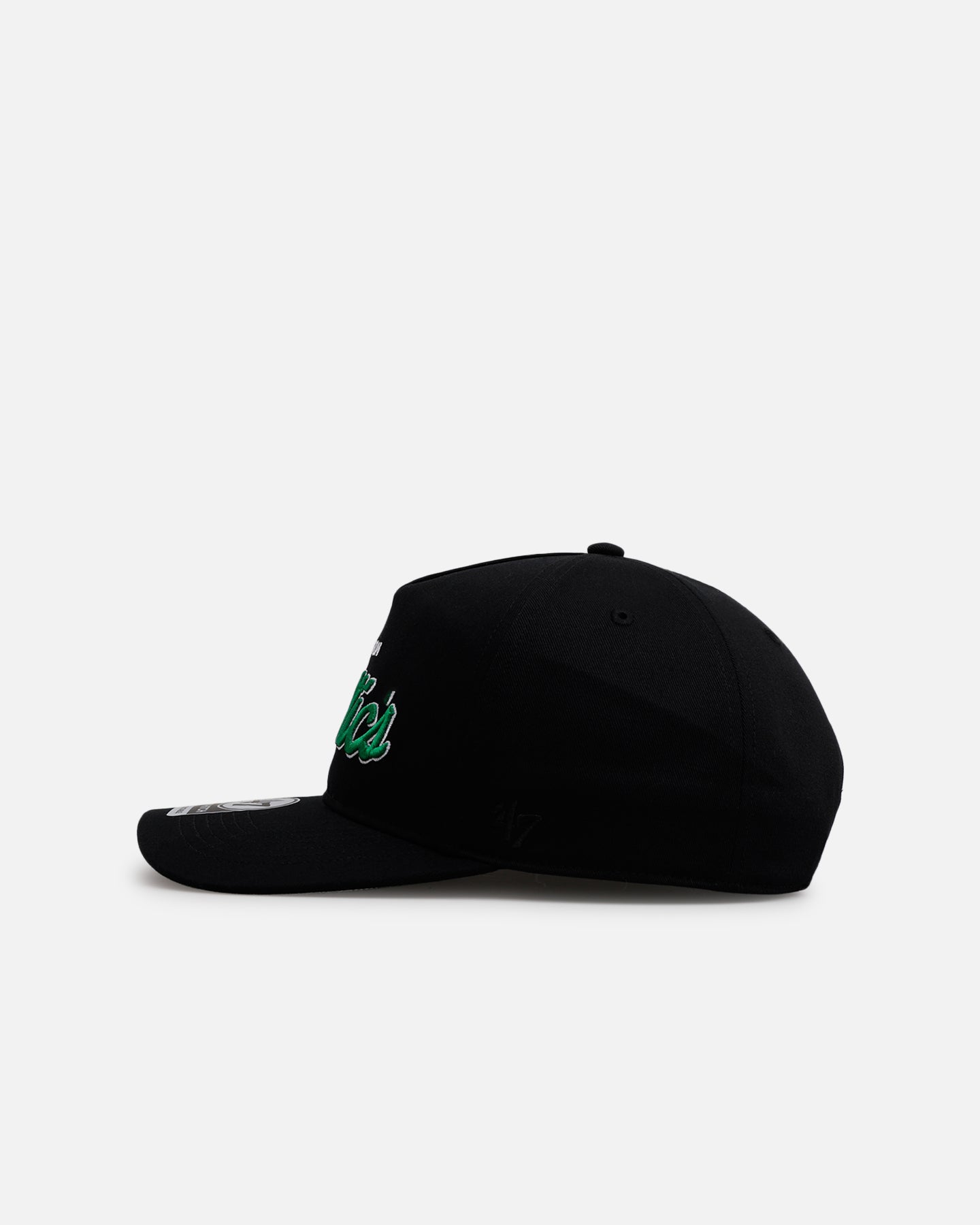 47 Brand Boston Celtics 'Black Dome Script' 47 Hitch Snapback Black