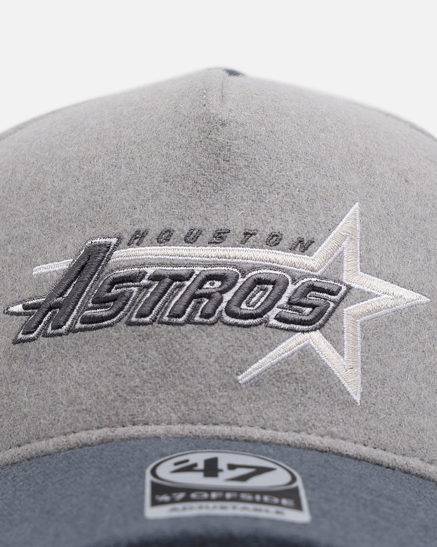 47 Brand Houston Astros 'Shades Of Gray' 47 Offside Snapback Cement