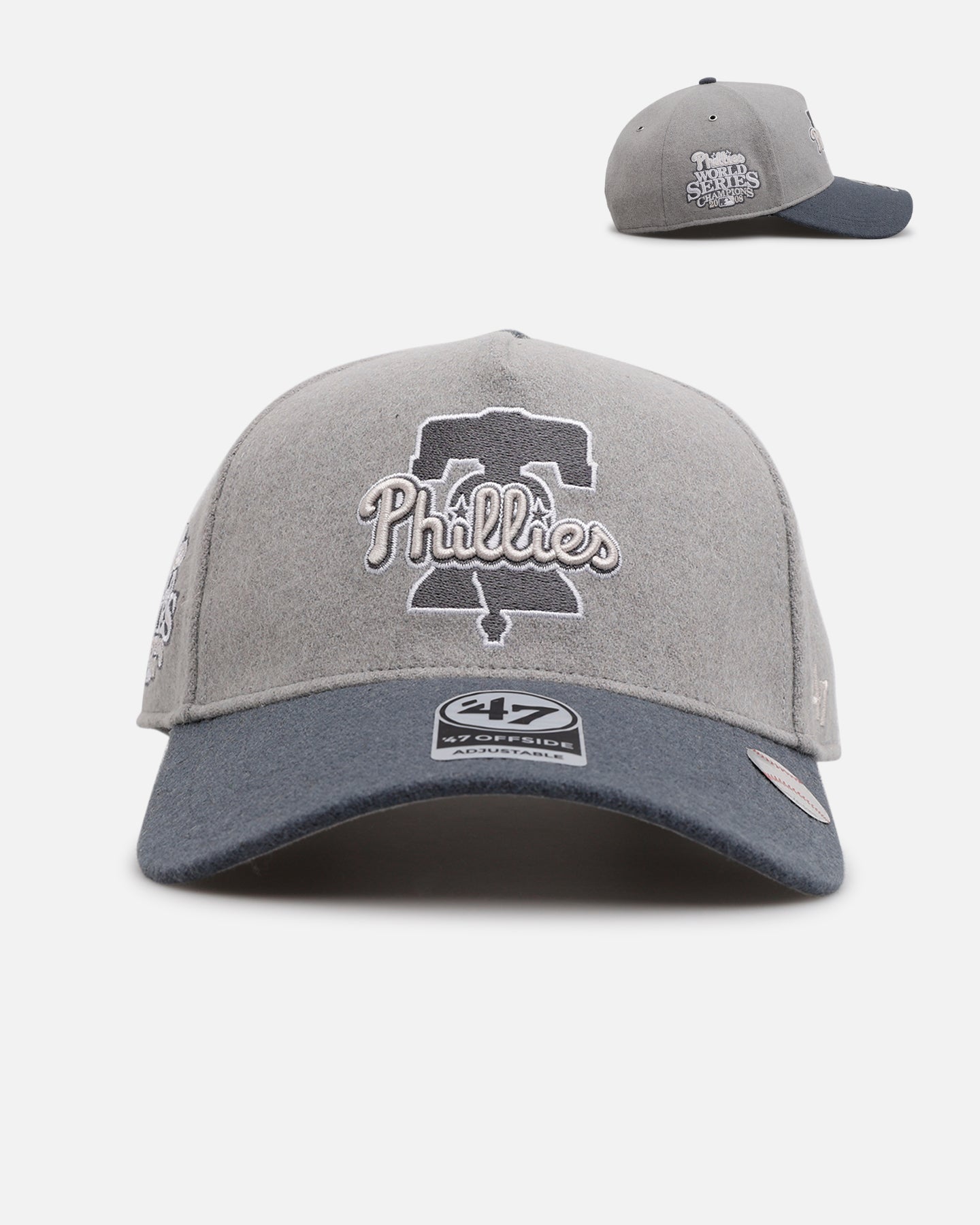 47 Brand Philadelphia Phillies 'Shades Of Gray' 47 Offside Snapback Cement