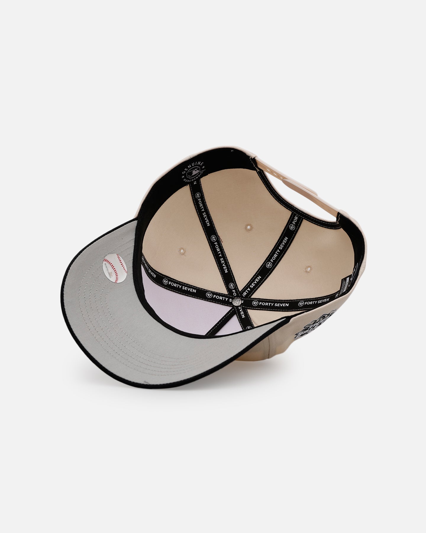 47 Brand San Diego Padres 'Herringbone' 47 Offside Snapback Natural/Black