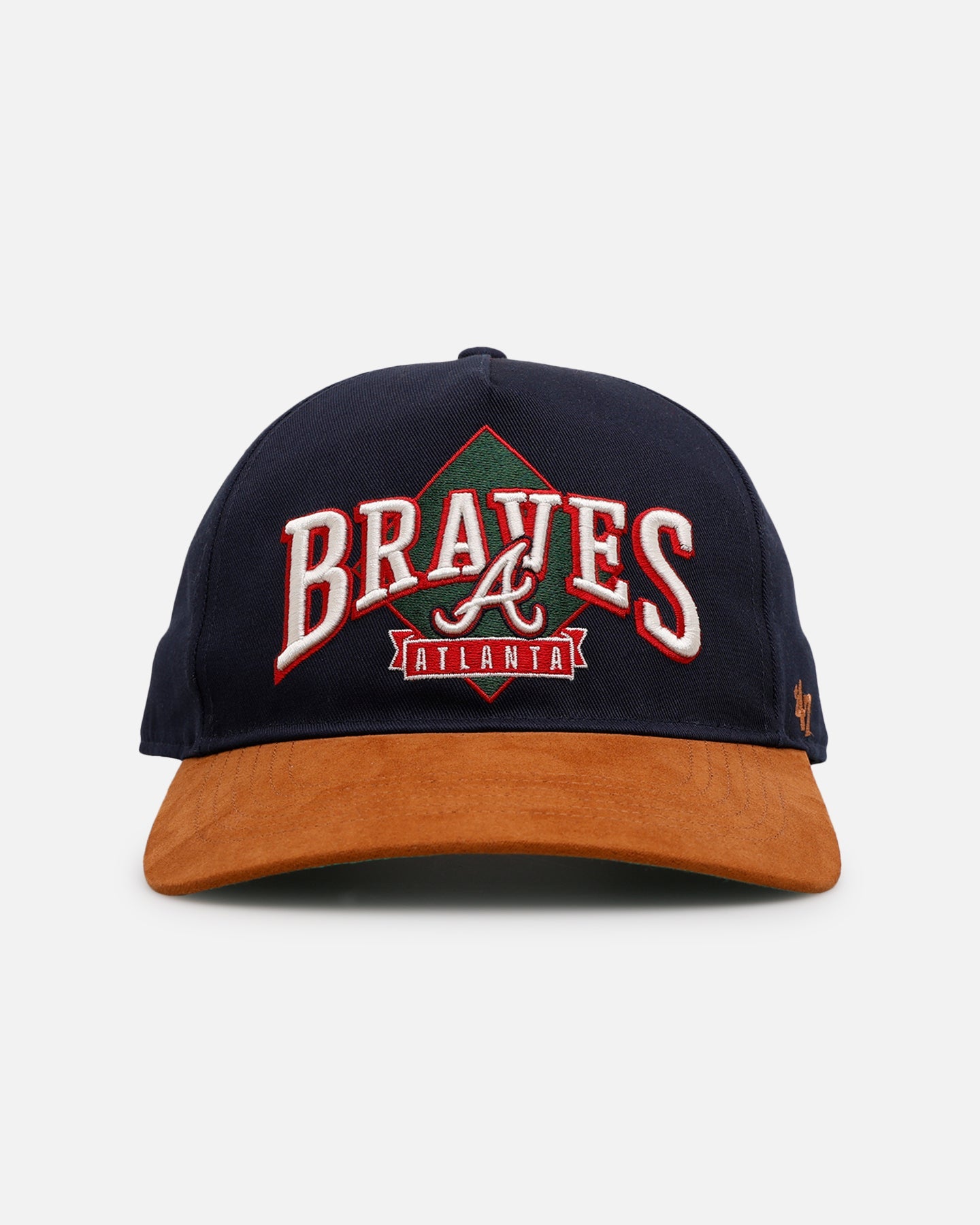 47 Brand Atlanta Braves 'Diamond' 47 Offside Snapback Navy