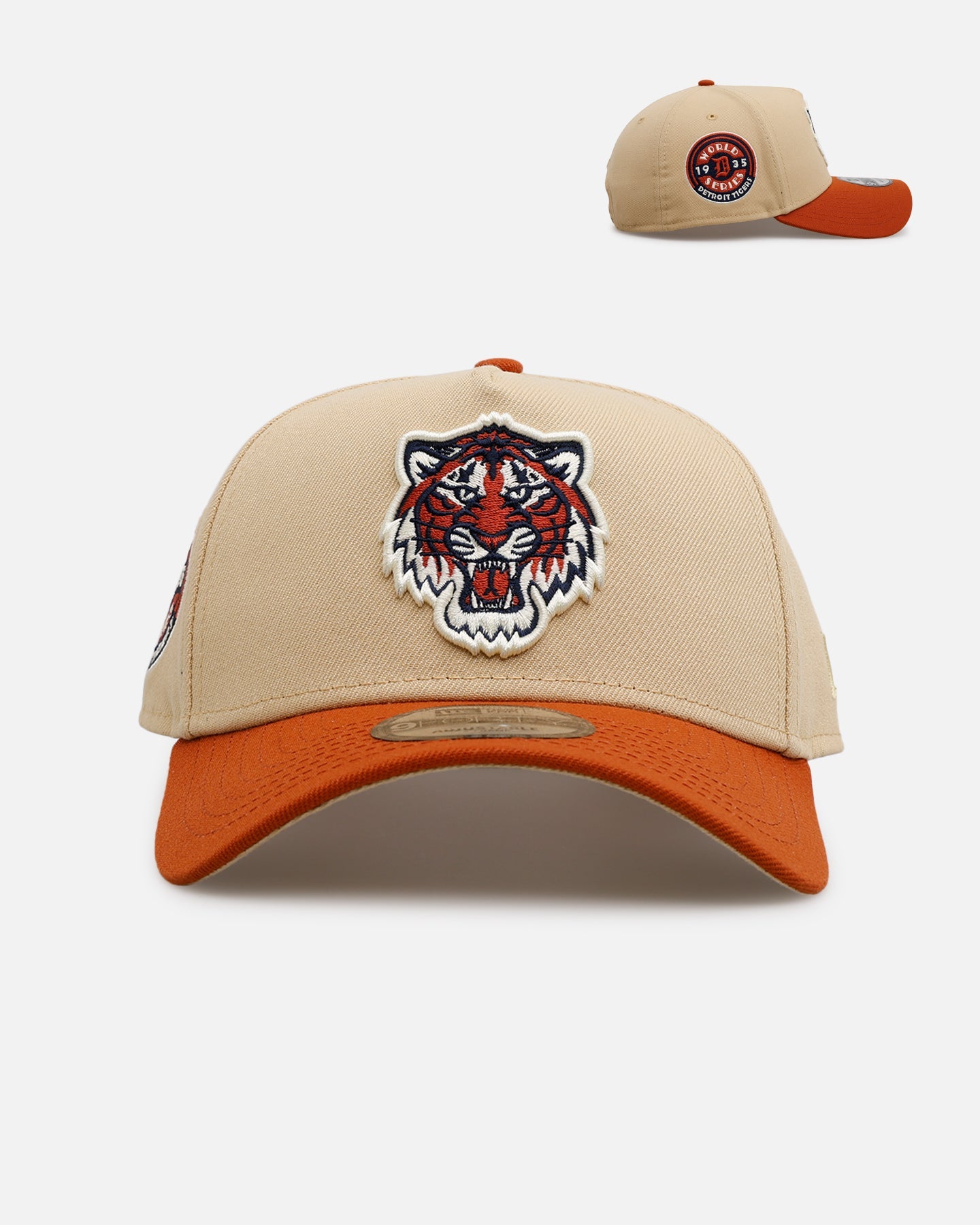 New Era Detroit Tigers 'Vintage' 9FORTY A-Frame Snapback Vegas Gold