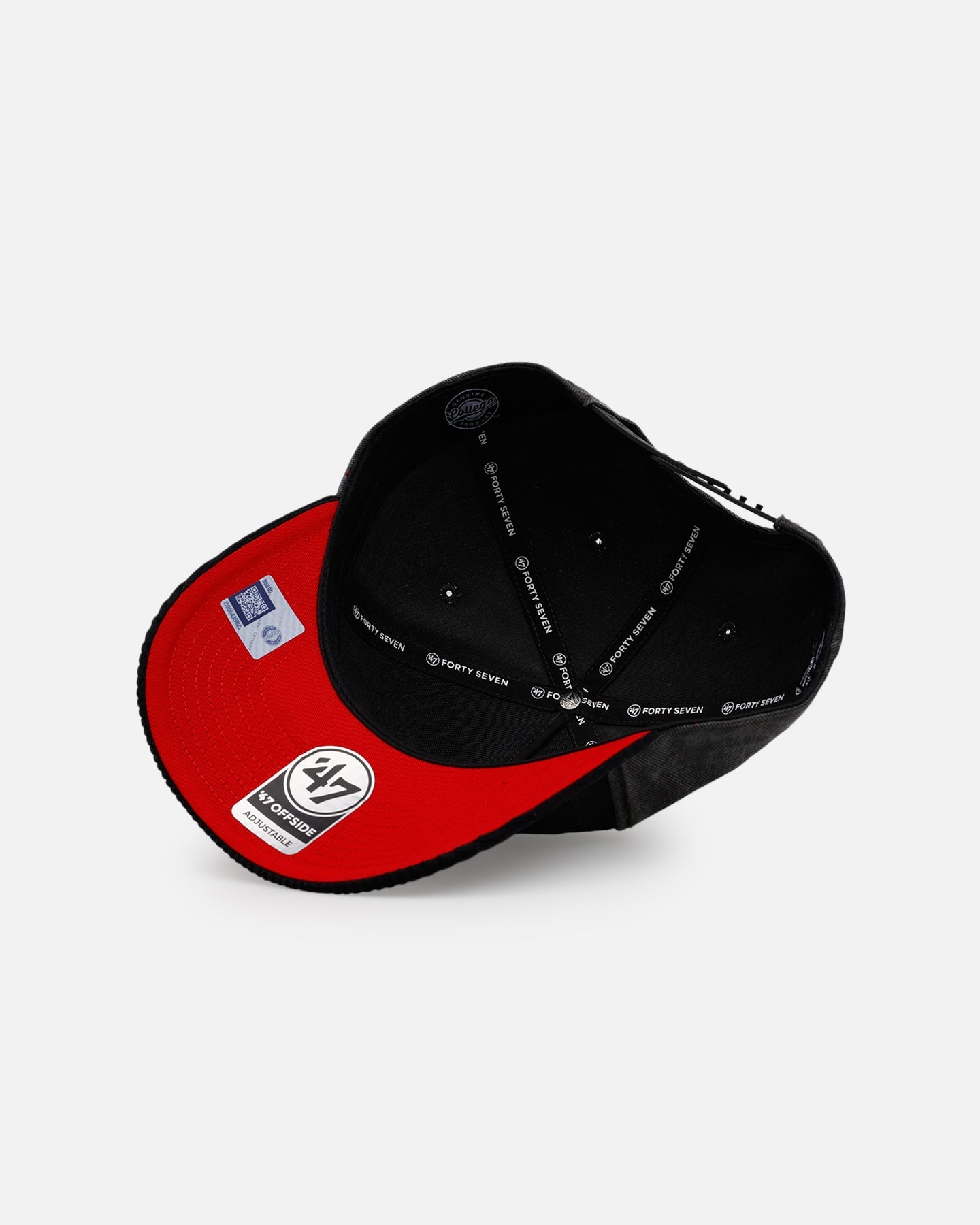 47 Brand Georgia Bulldogs 'Black & Red' 47 Offside Snapback Black/Red