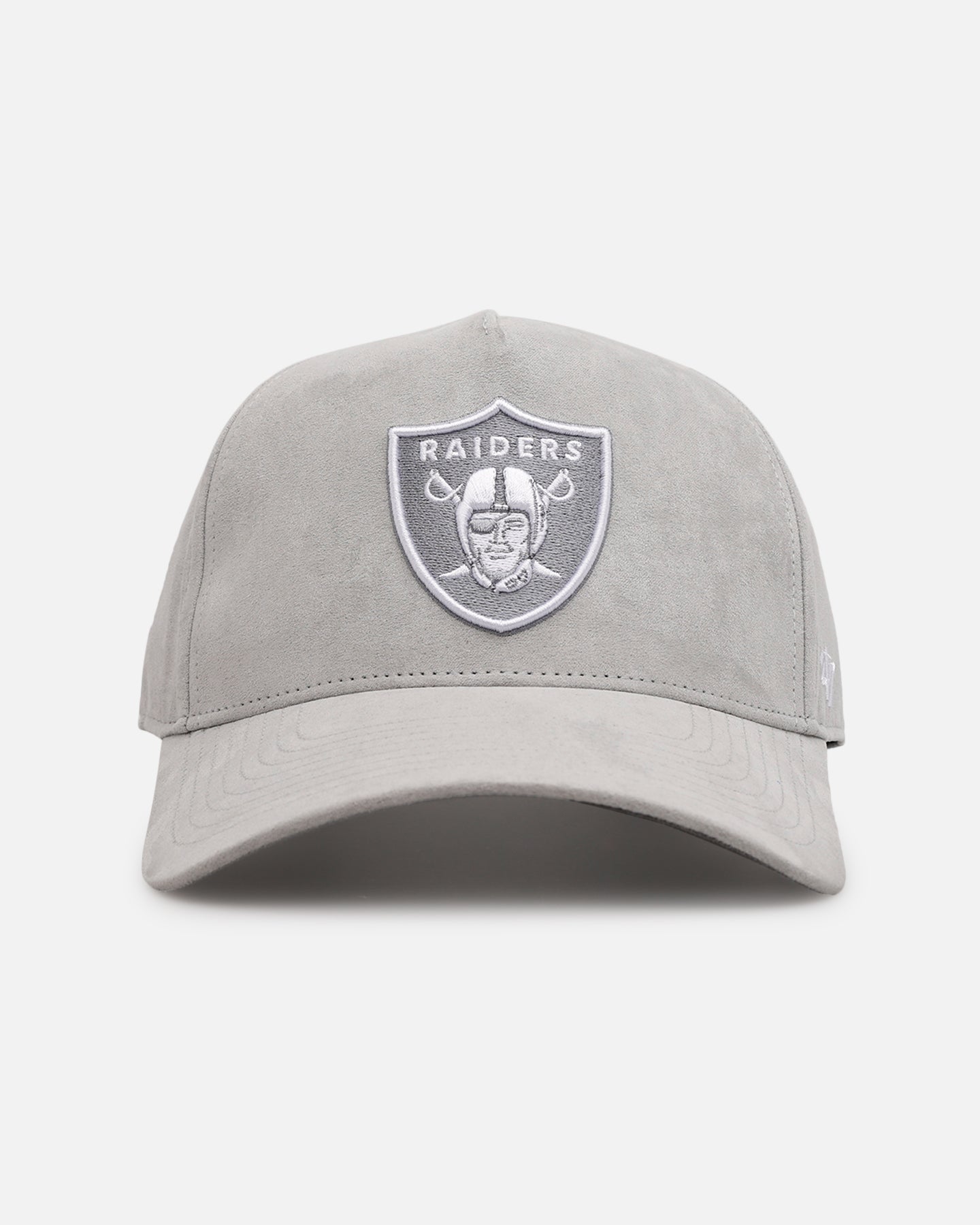 47 Brand Las Vegas Raiders 'Ultrasuede' '47 MVP DT Strapback Gray/White