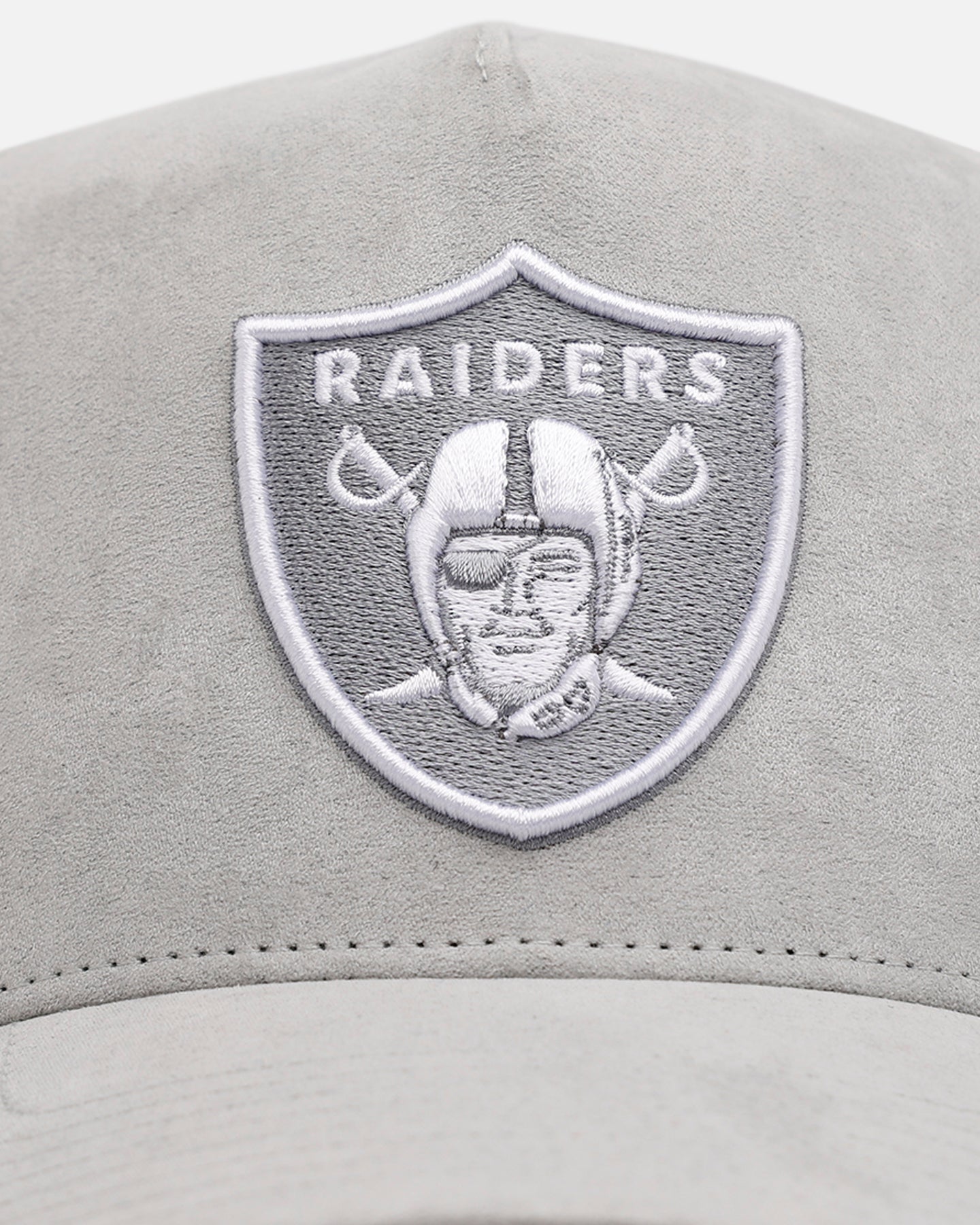 47 Brand Las Vegas Raiders 'Ultrasuede' '47 MVP DT Strapback Gray/White