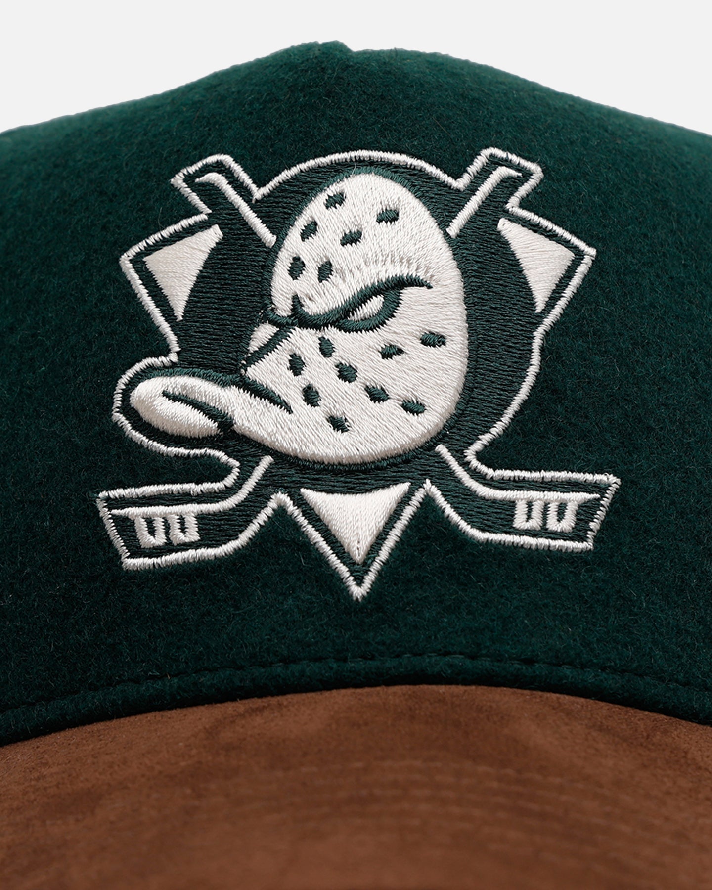 47 Brand Anaheim Ducks 'Fall Leaves' 47 Offside Snapback Green/Brown