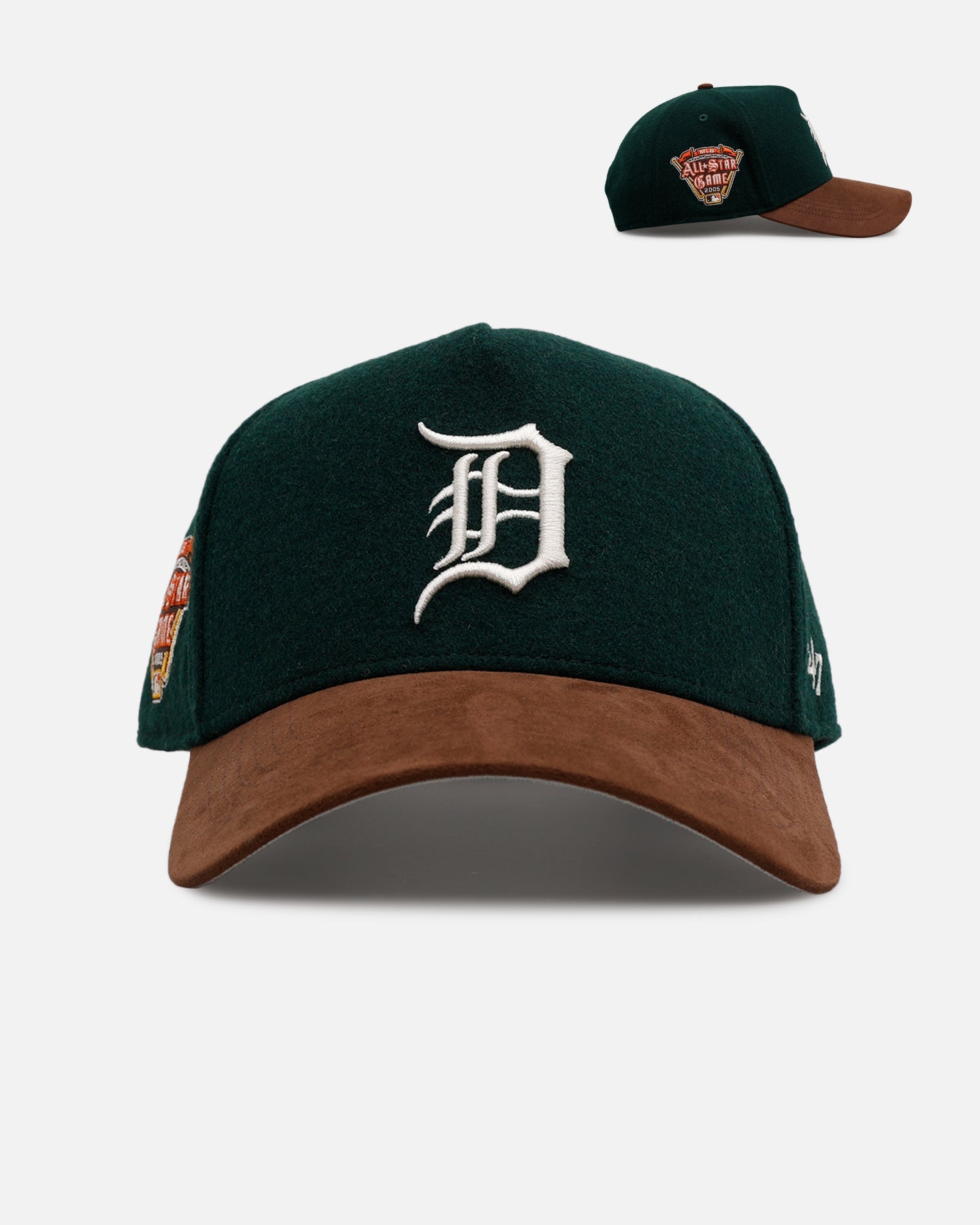 47 Brand Detroit Tigers 'Fall Leaves' 47 Offside Snapback Green/Brown