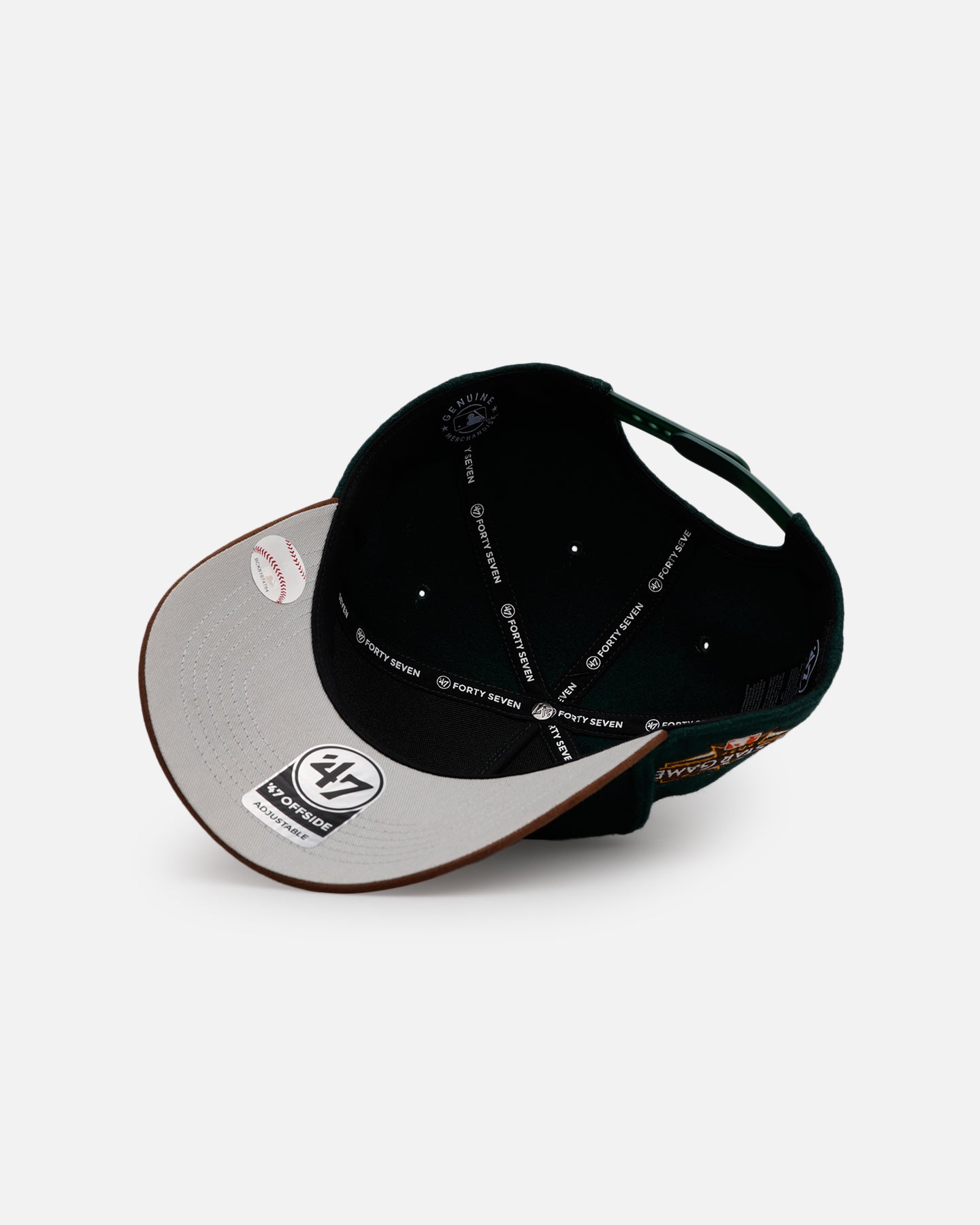 47 Brand Los Angeles Dodgers 'Fall Leaves' 47 Offside Snapback Green/Brown