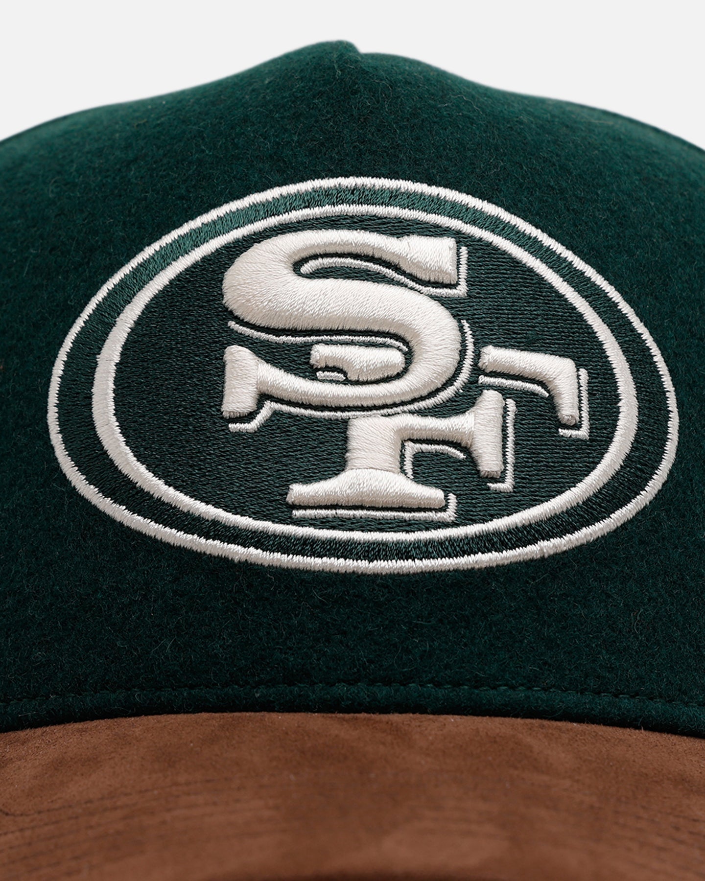 47 Brand San Francisco 49ers 'Fall Leaves' Clean Up Strapback Green/Brown