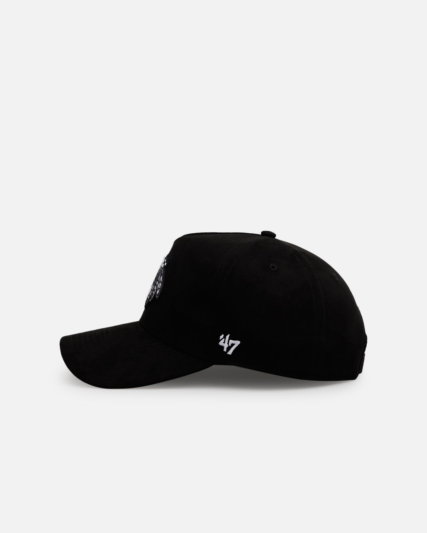 47 Brand Chicago Blackhawks 'Ultrasuede' 47 MVP Strapback Black/White