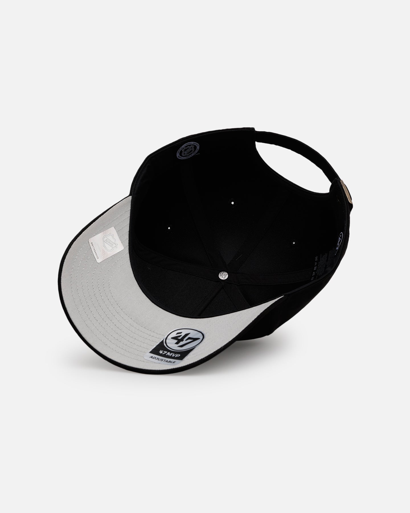 47 Brand Chicago Blackhawks 'Ultrasuede' 47 MVP Strapback Black/White