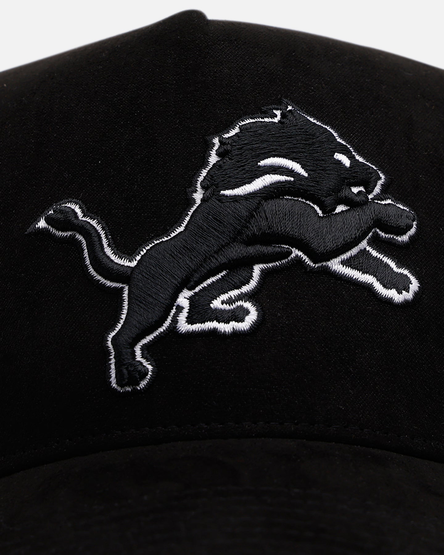 47 Brand Detroit Lions 'Ultrasuede' 47 MVP Strapback Black/White