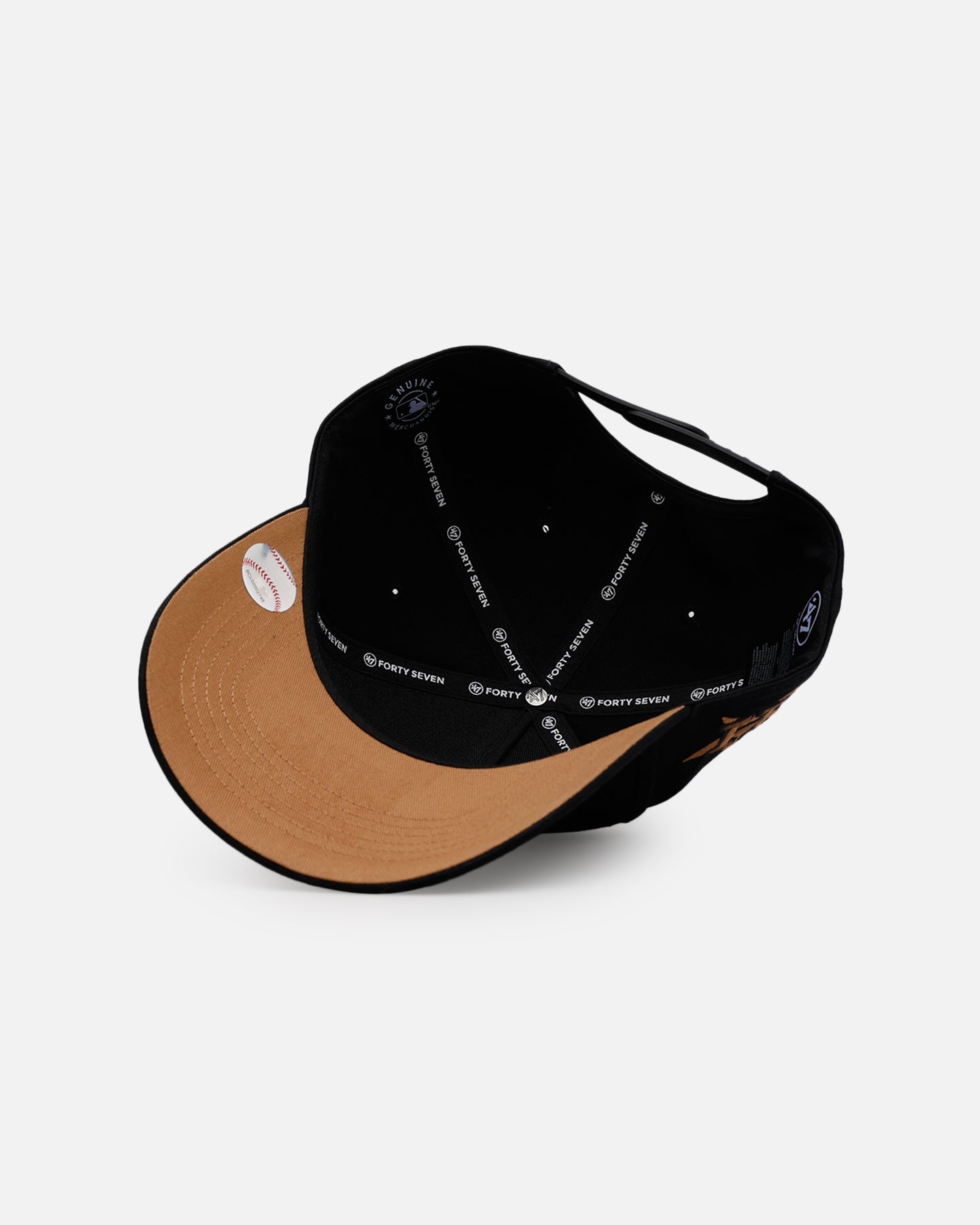 47 Brand Houston Astros 'Round Em Up' '47 Offside Snapback Black