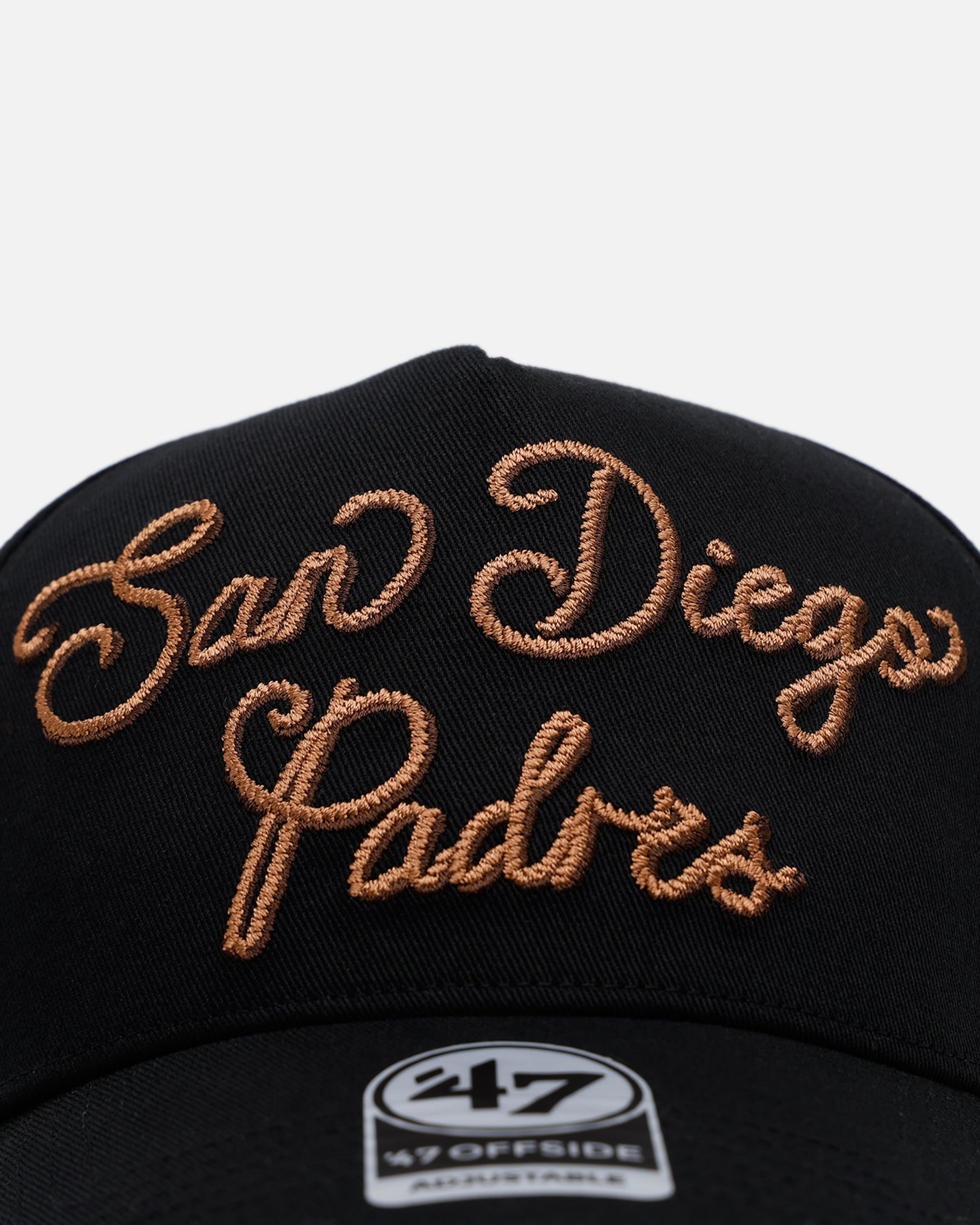 47 Brand San Diego Padres 'Round Em Up' '47 Offside Snapback Black