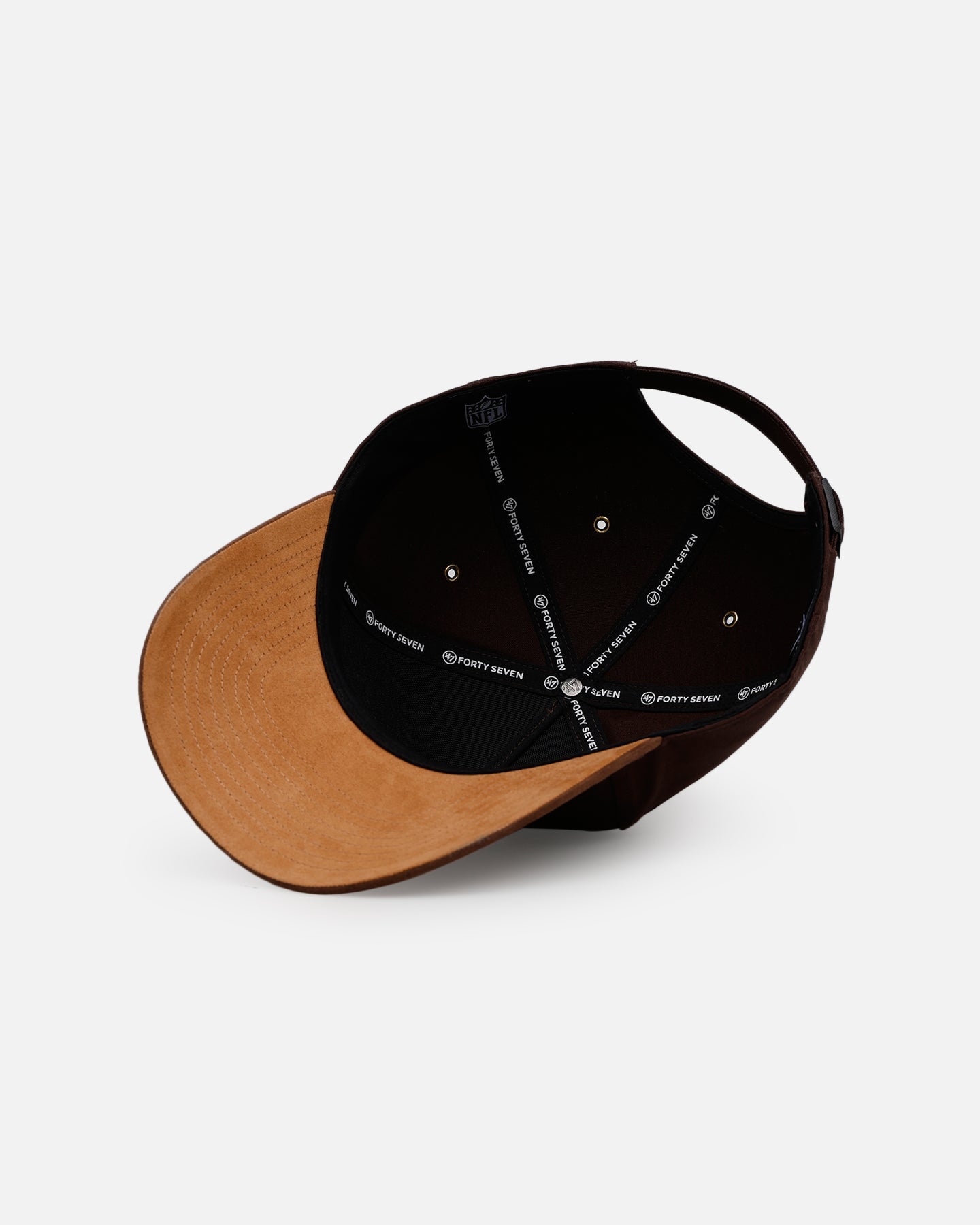 47 Brand Las Vegas Raiders 'Chocolate Pie' 47 Offside Strapback Chocolate