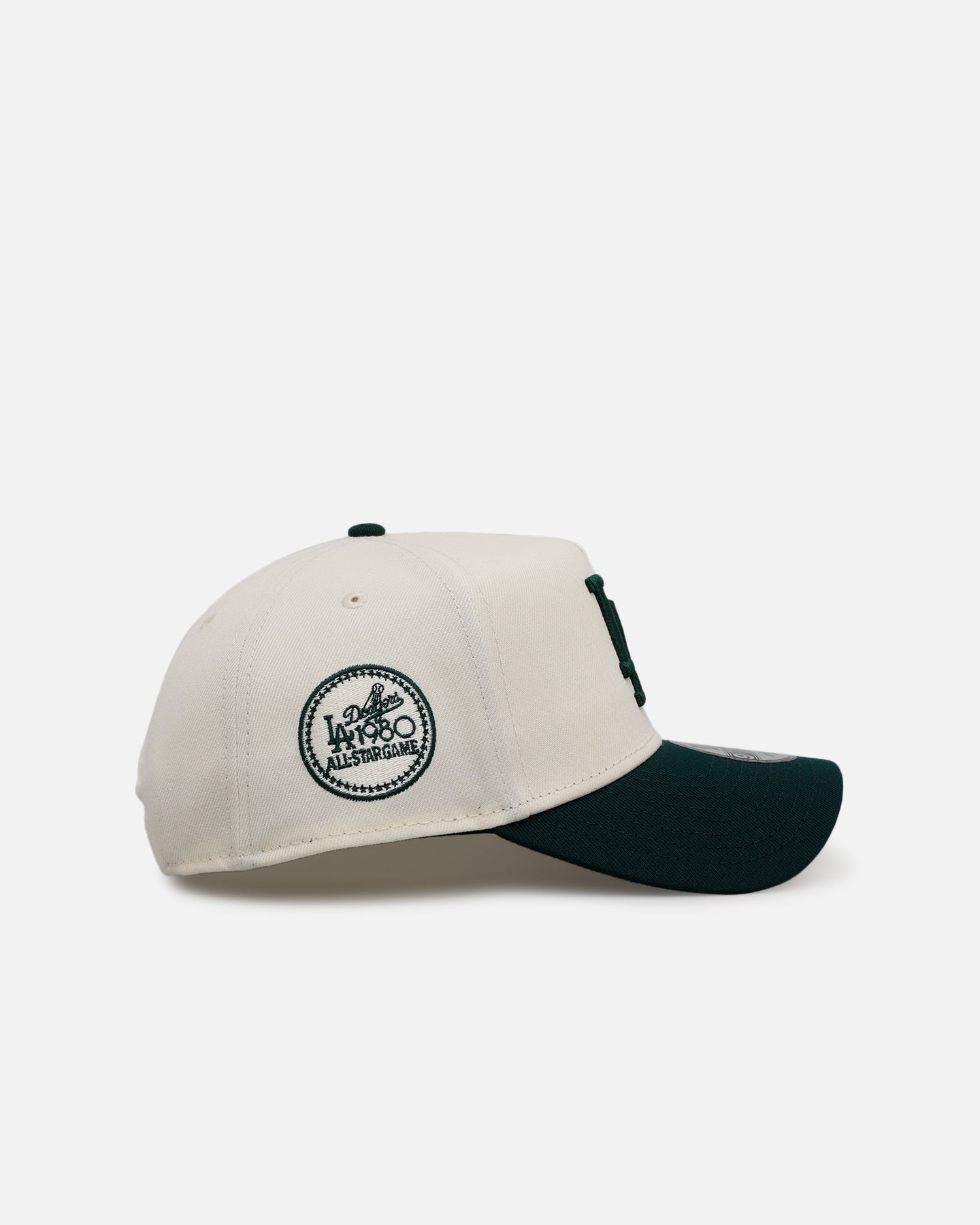 New Era Los Angeles Dodgers 'Evergreen 2.0' 9FORTY A-Frame Snapback Chrome/Dark Green