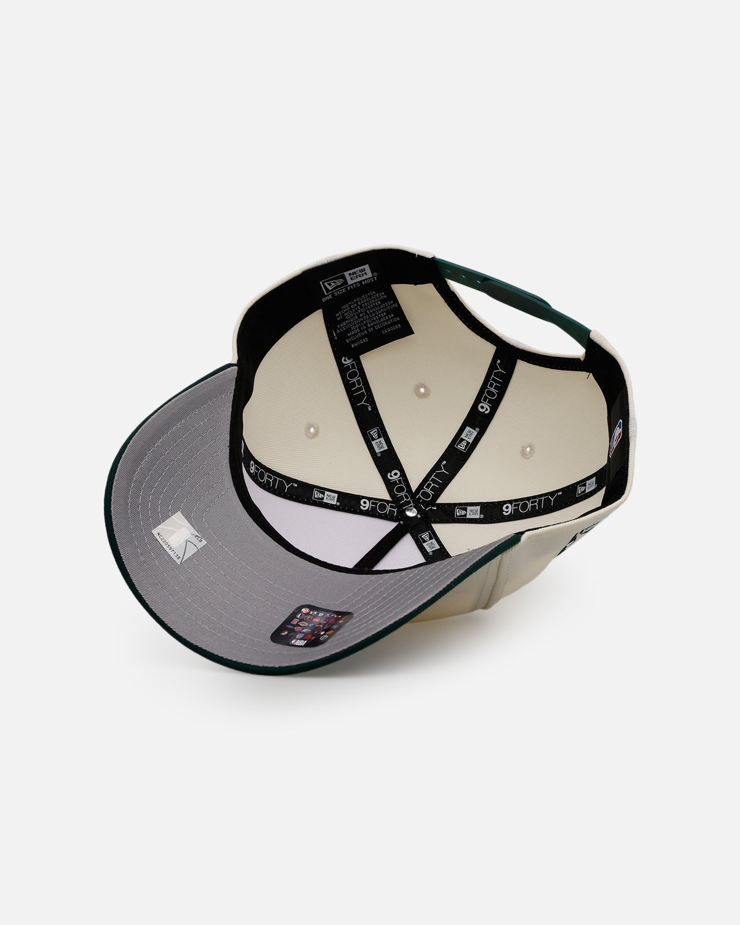 New Era Los Angeles Lakers 'Evergreen 2.0' 9FORTY A-Frame Snapback Chrome/Dark Green