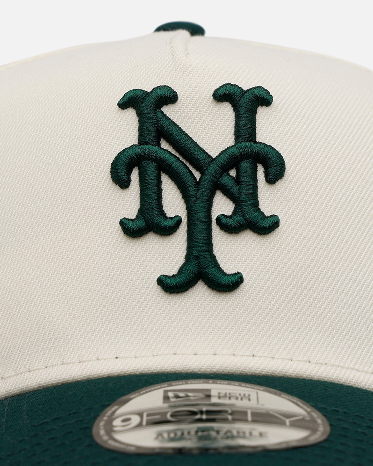 New Era New York Mets 'Evergreen 2.0' 9FORTY A-Frame Snapback Chrome/Dark Green