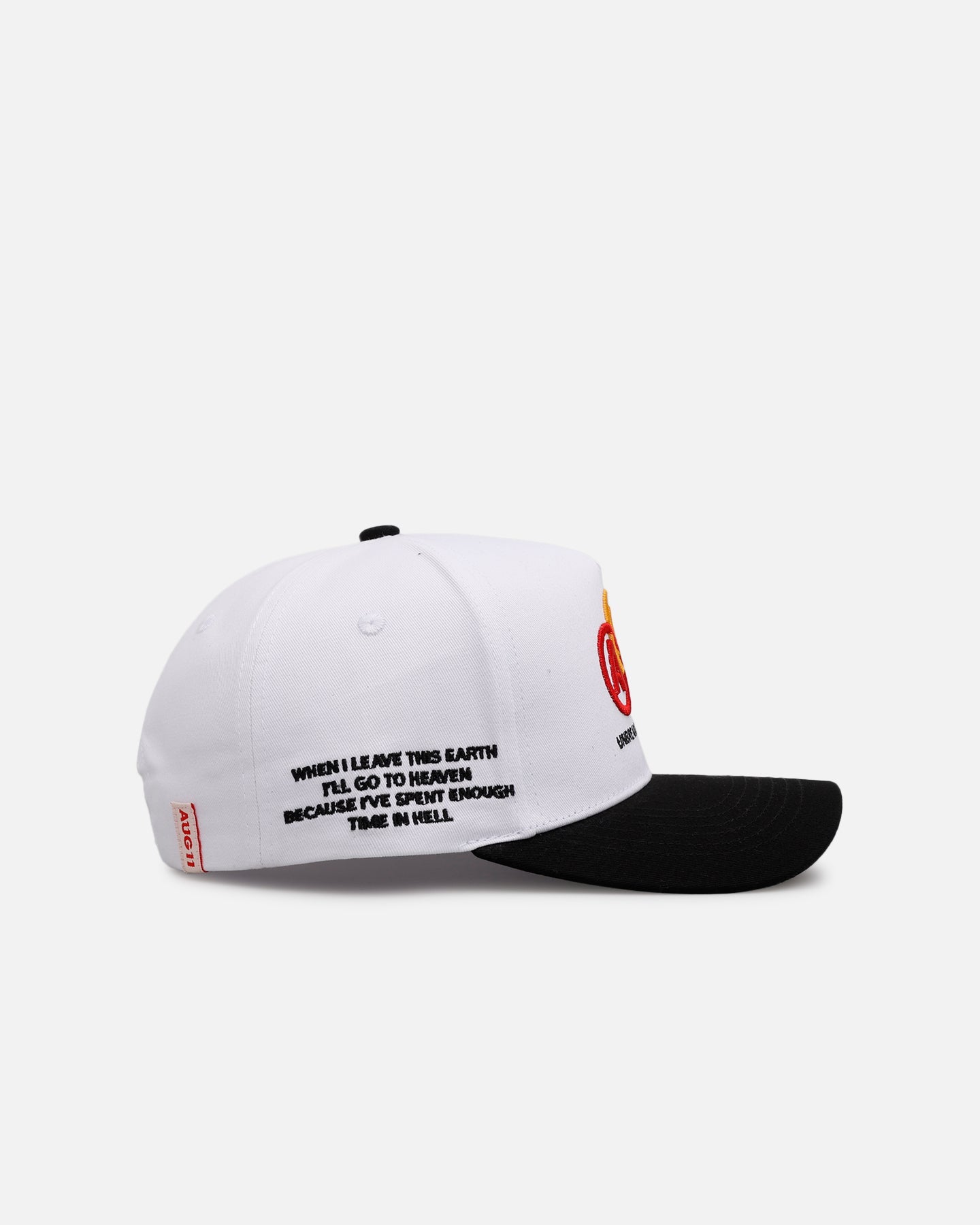 Aug11 Primary Snapback White/Black