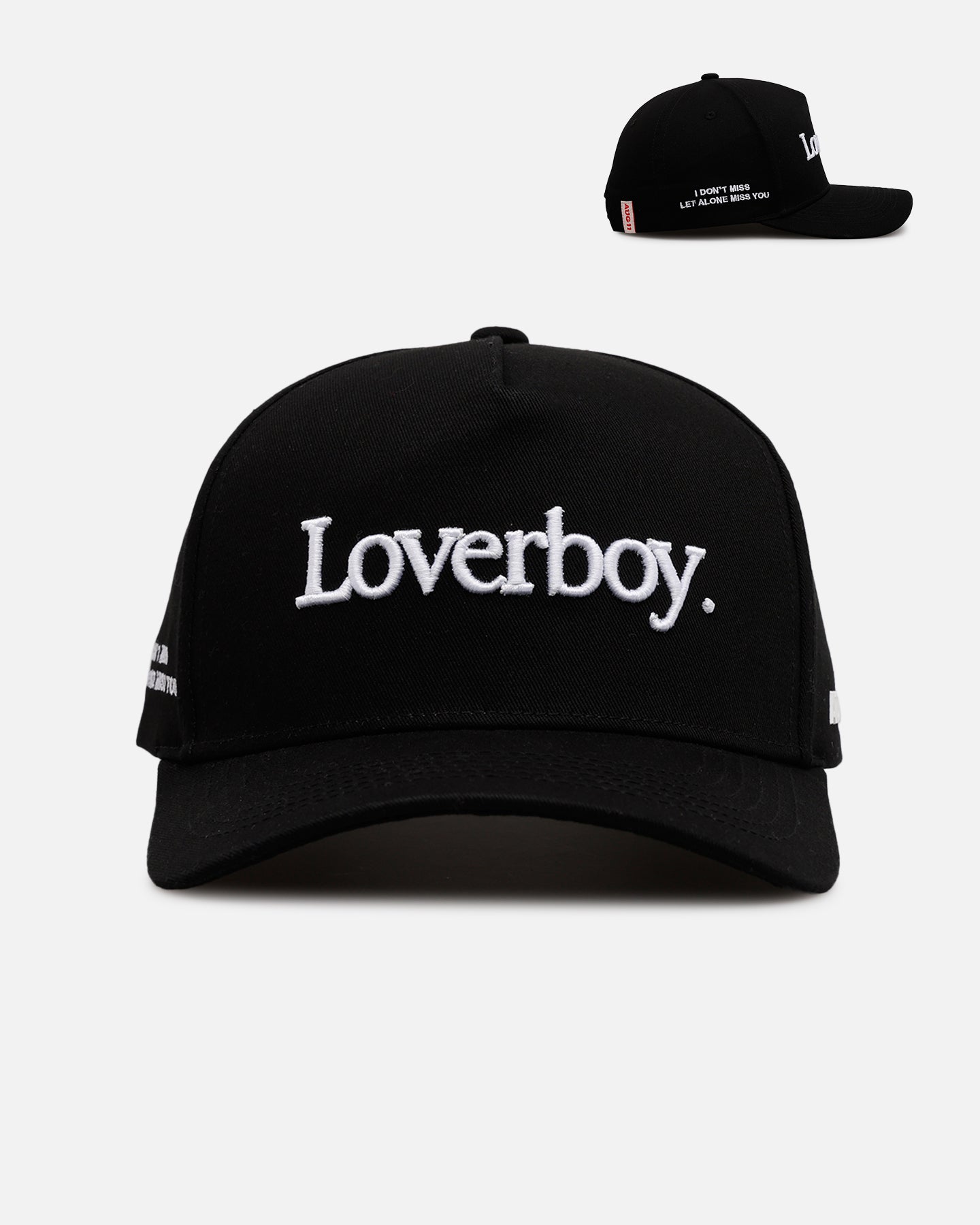 Aug11 Loverboy Snapback Black/White