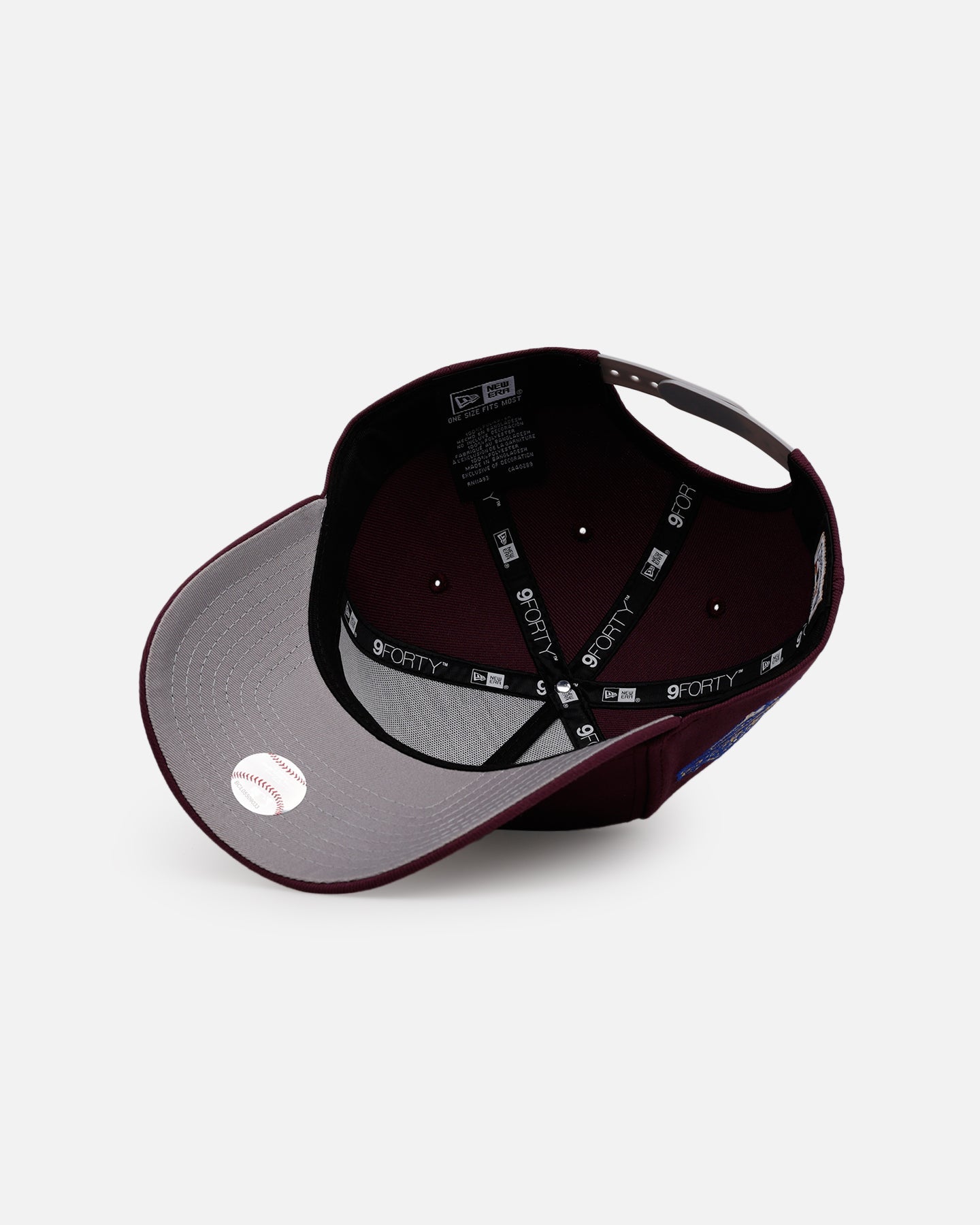 New Era Atlanta Braves 'Plum' 9FORTY A-Frame Snapback Plum