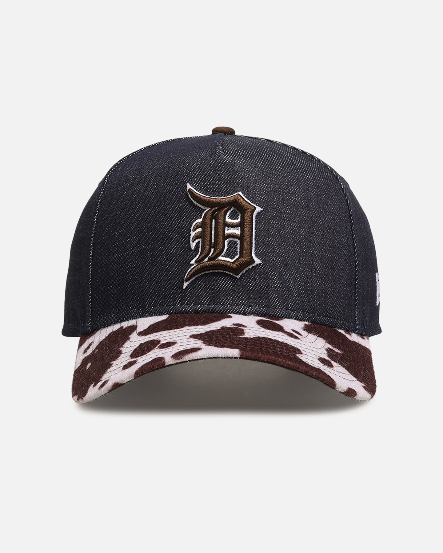 New Era Detroit Tigers 'Denim Cowhide' 9FORTY A-Frame Snapback Navy