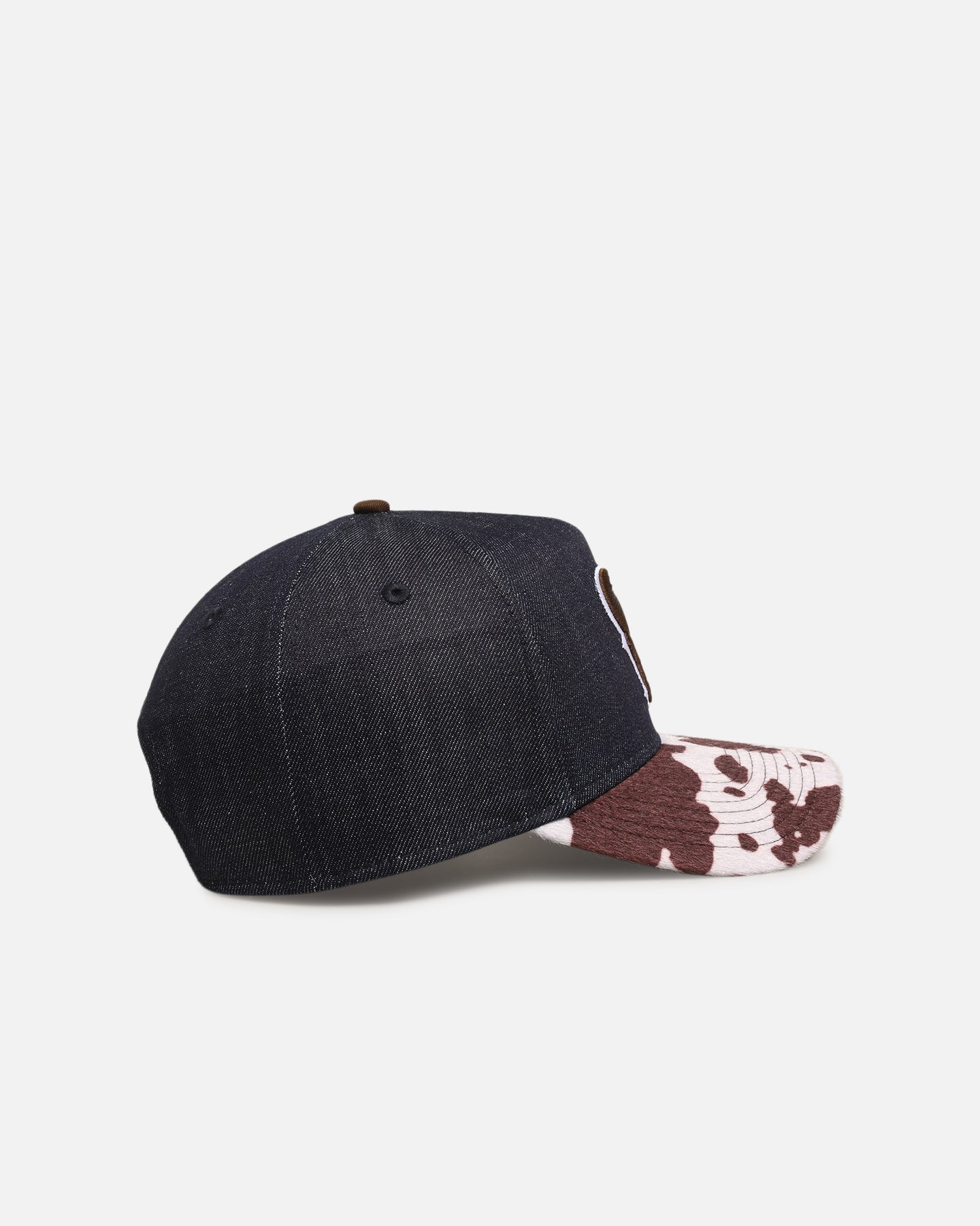 New Era Houston Texans 'Denim Cowhide' 9FORTY A-Frame Snapback Navy