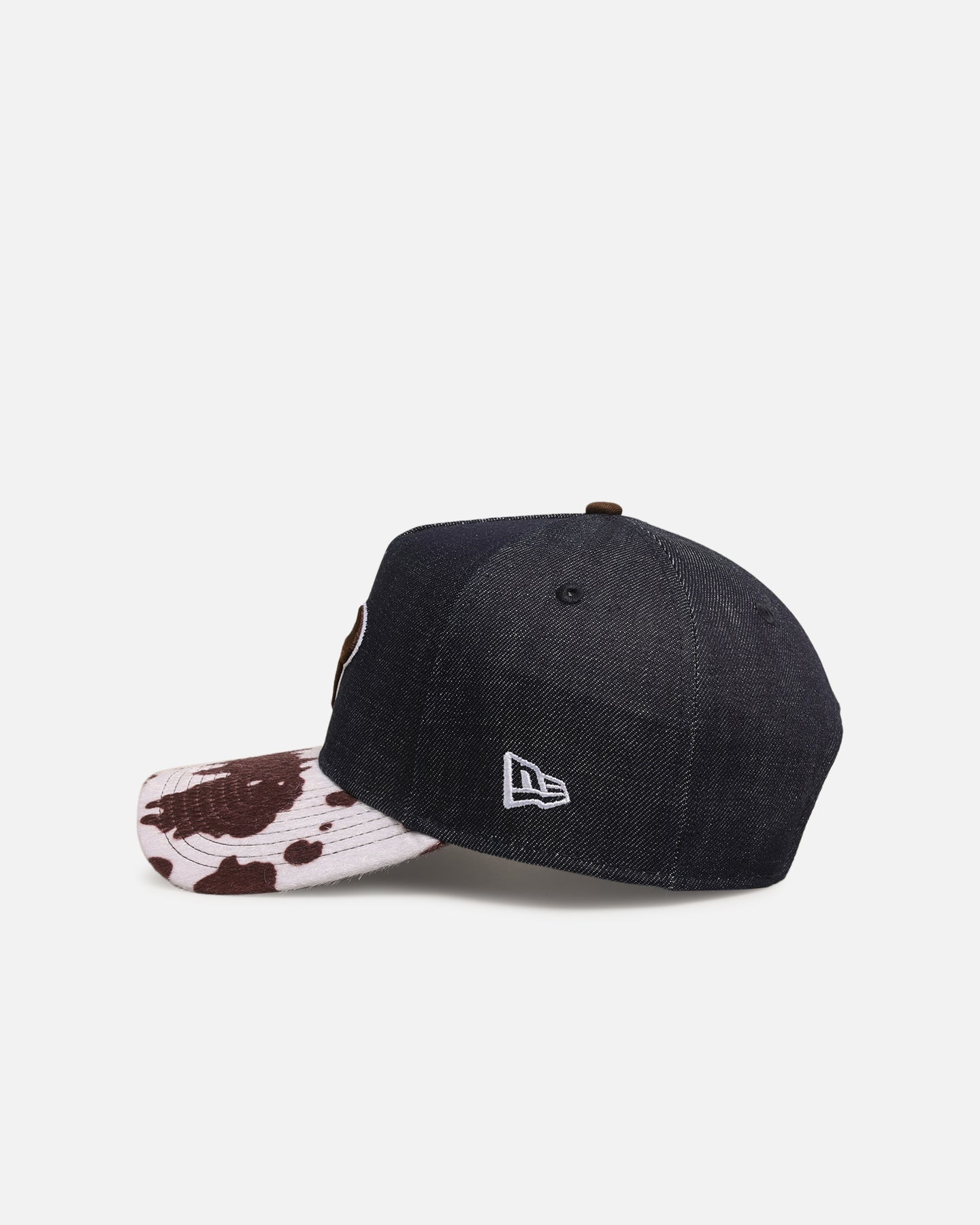 New Era Houston Texans 'Denim Cowhide' 9FORTY A-Frame Snapback Navy