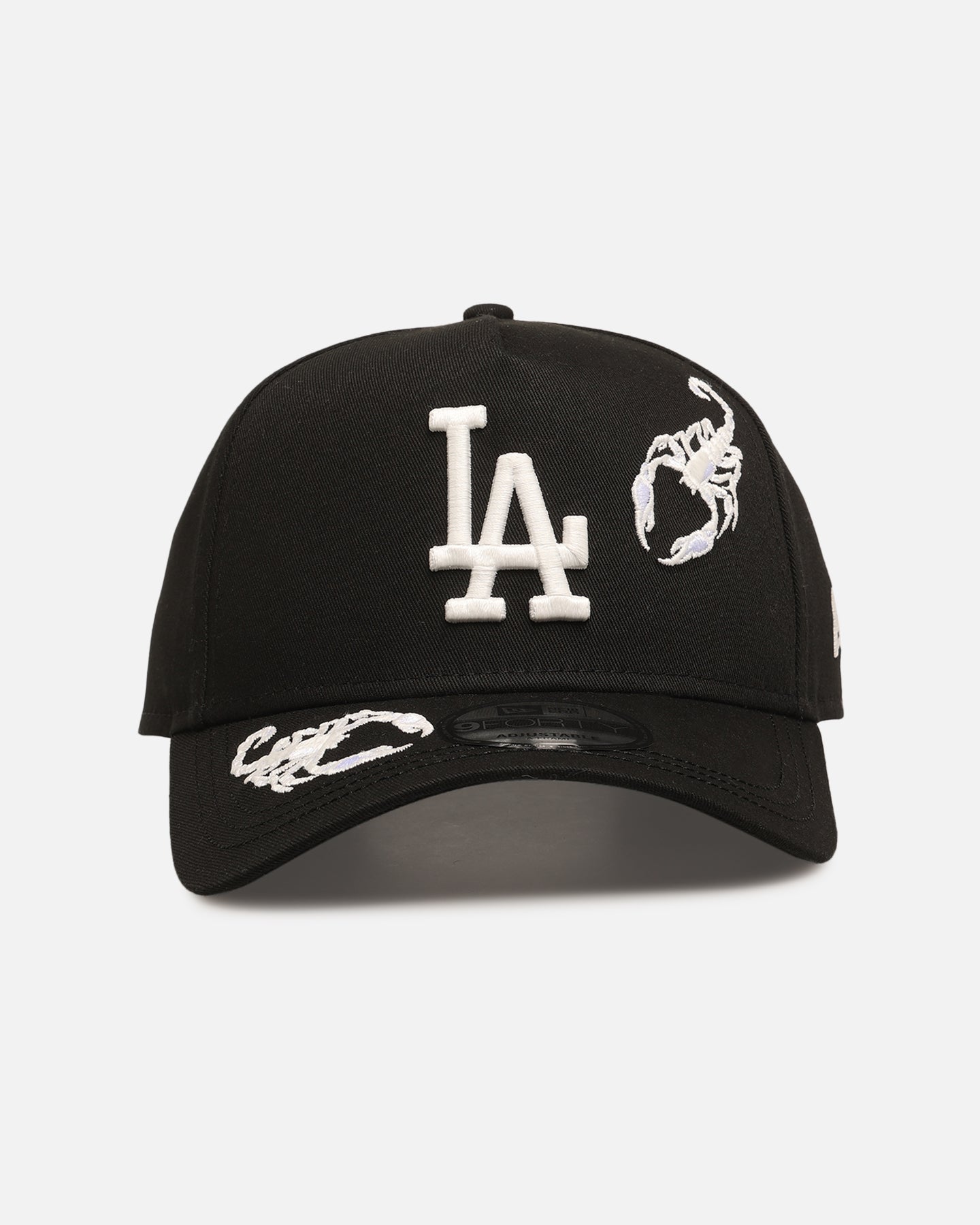 New Era Los Angeles Dodgers 'Scorpion' 9FORTY A-Frame Snapback Black