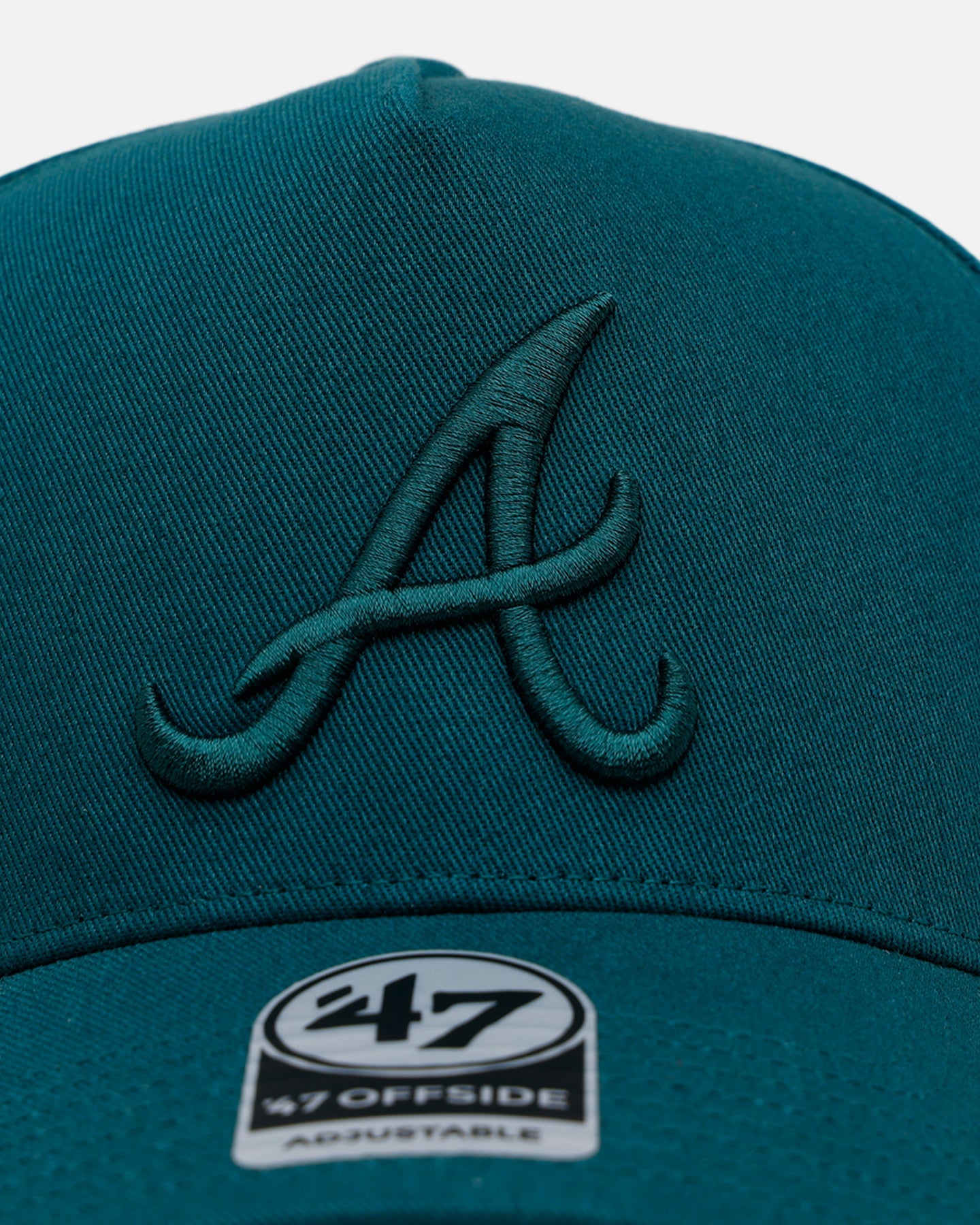 47 Brand Atlanta Braves 'Pacific Green' 47 Offside Snapback Pacific Green