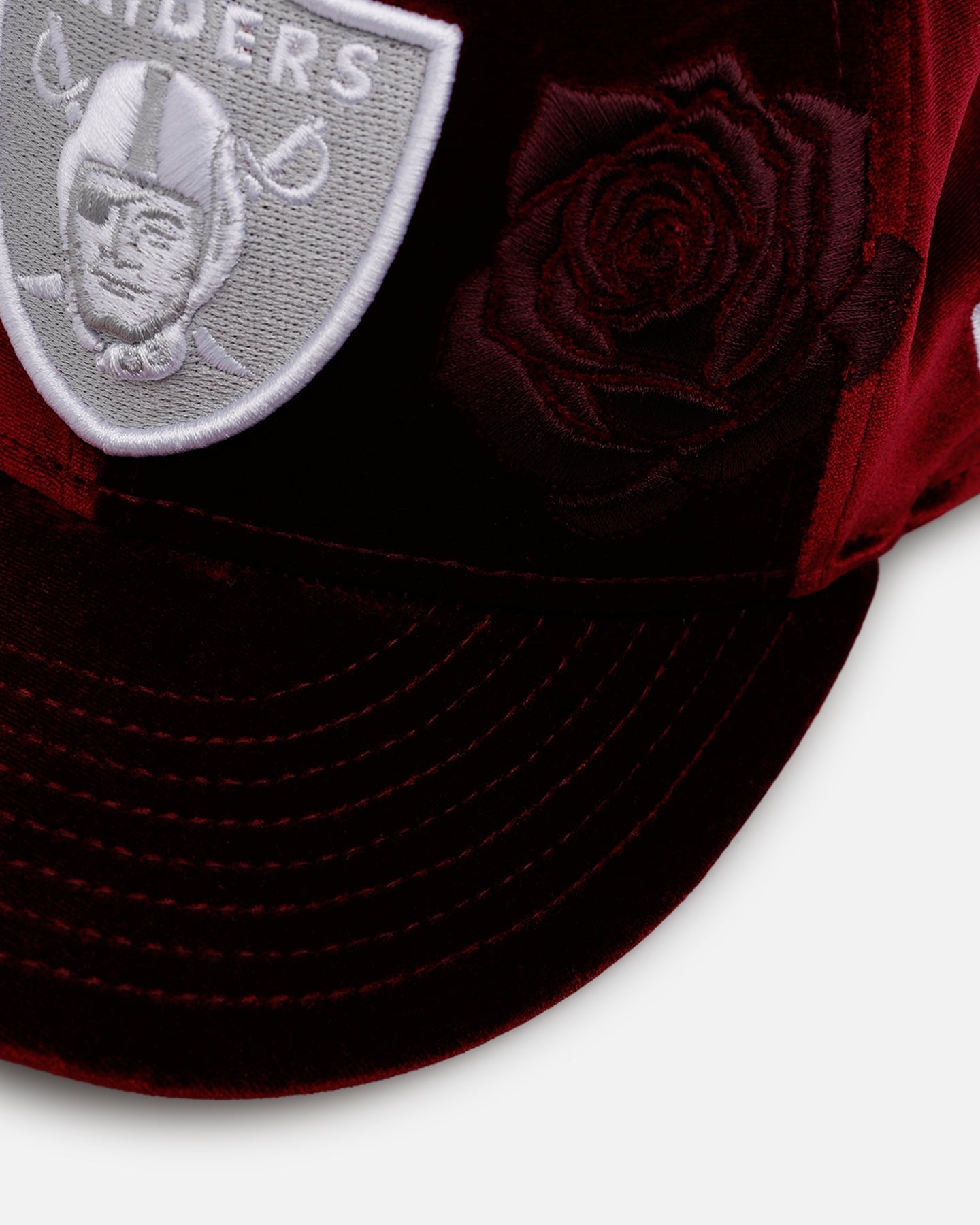 New Era Las Vegas Raiders 'Velvet Roses' 59FIFTY Fitted Maroon