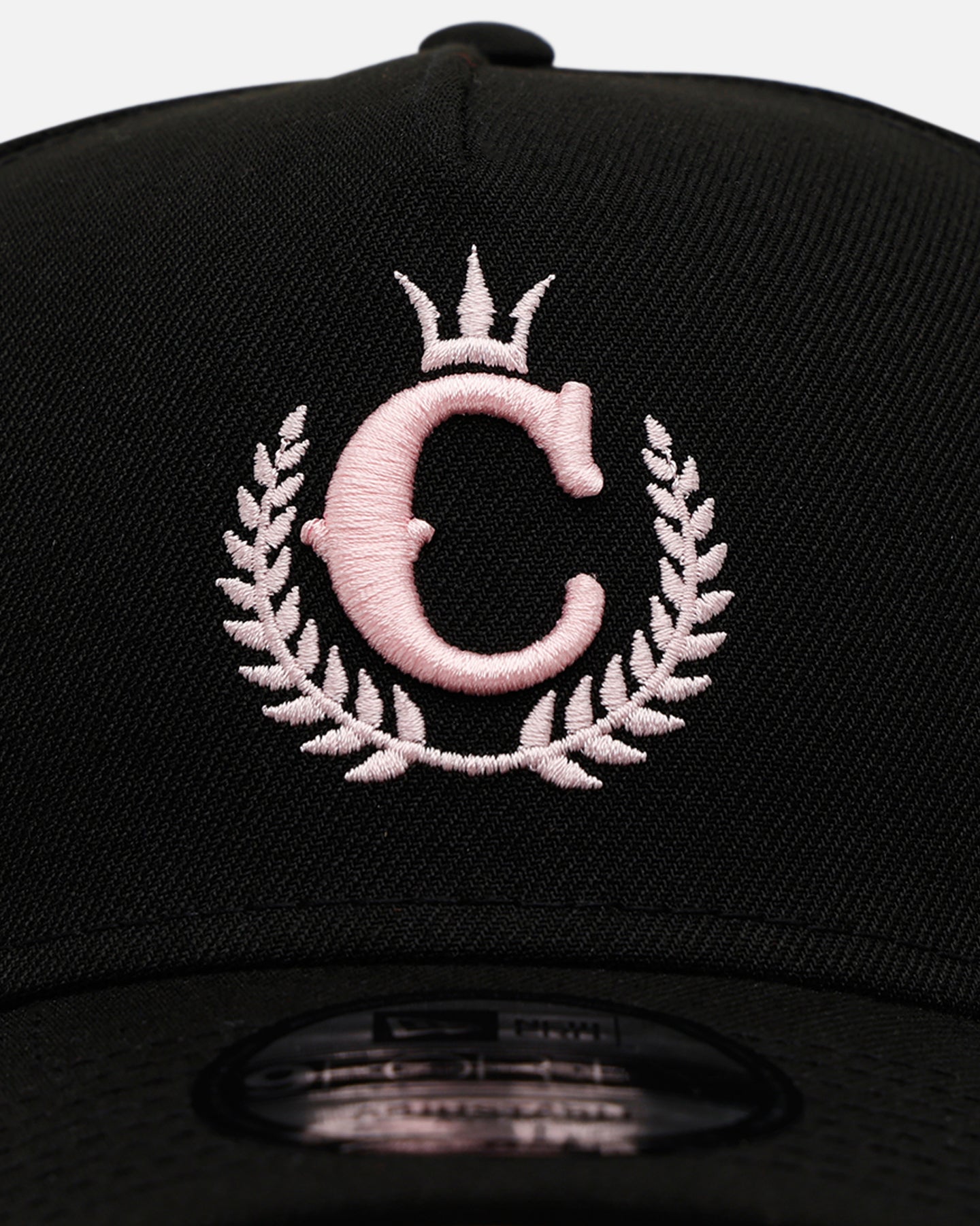 New Era X Culture Kings 'Black & Pink' 9FORTY A-Frame Snapback Black/Pink