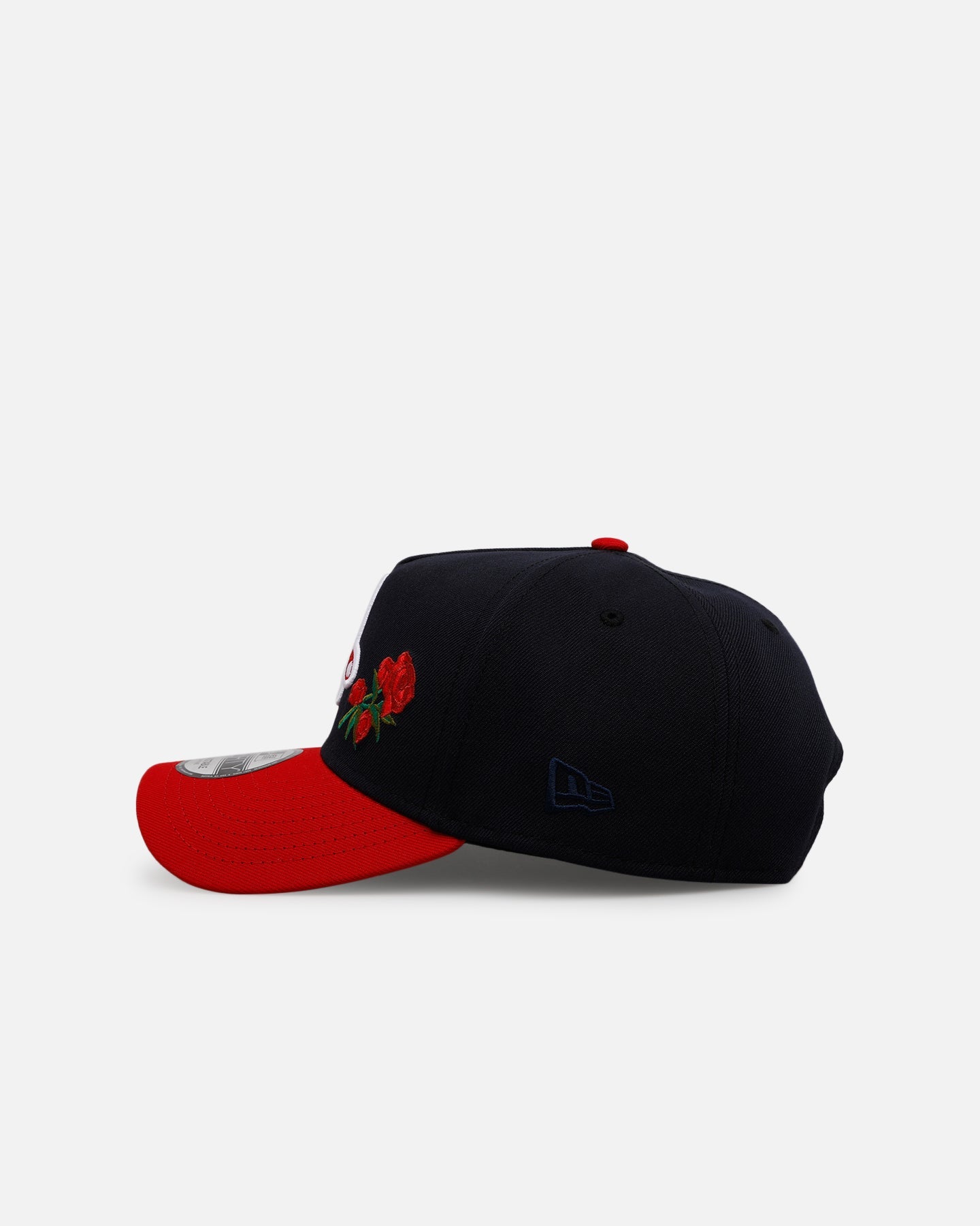 New Era Boston Red Sox 'Rose Emblem' 9FORTY A-Frame Snapback Official Team Color