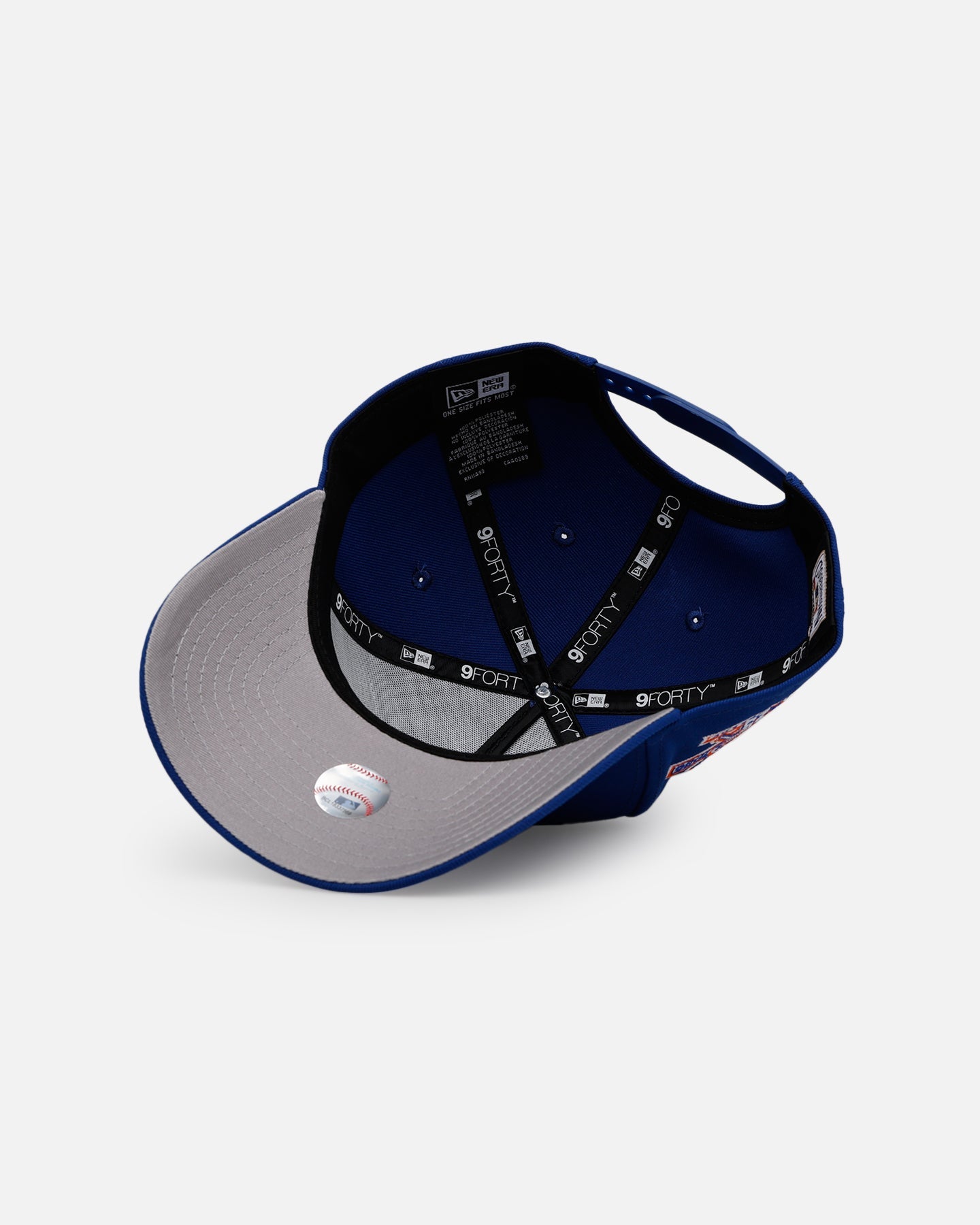 New Era New York Mets 'Rose Emblem' 9FORTY A-Frame Snapback Official Team Color