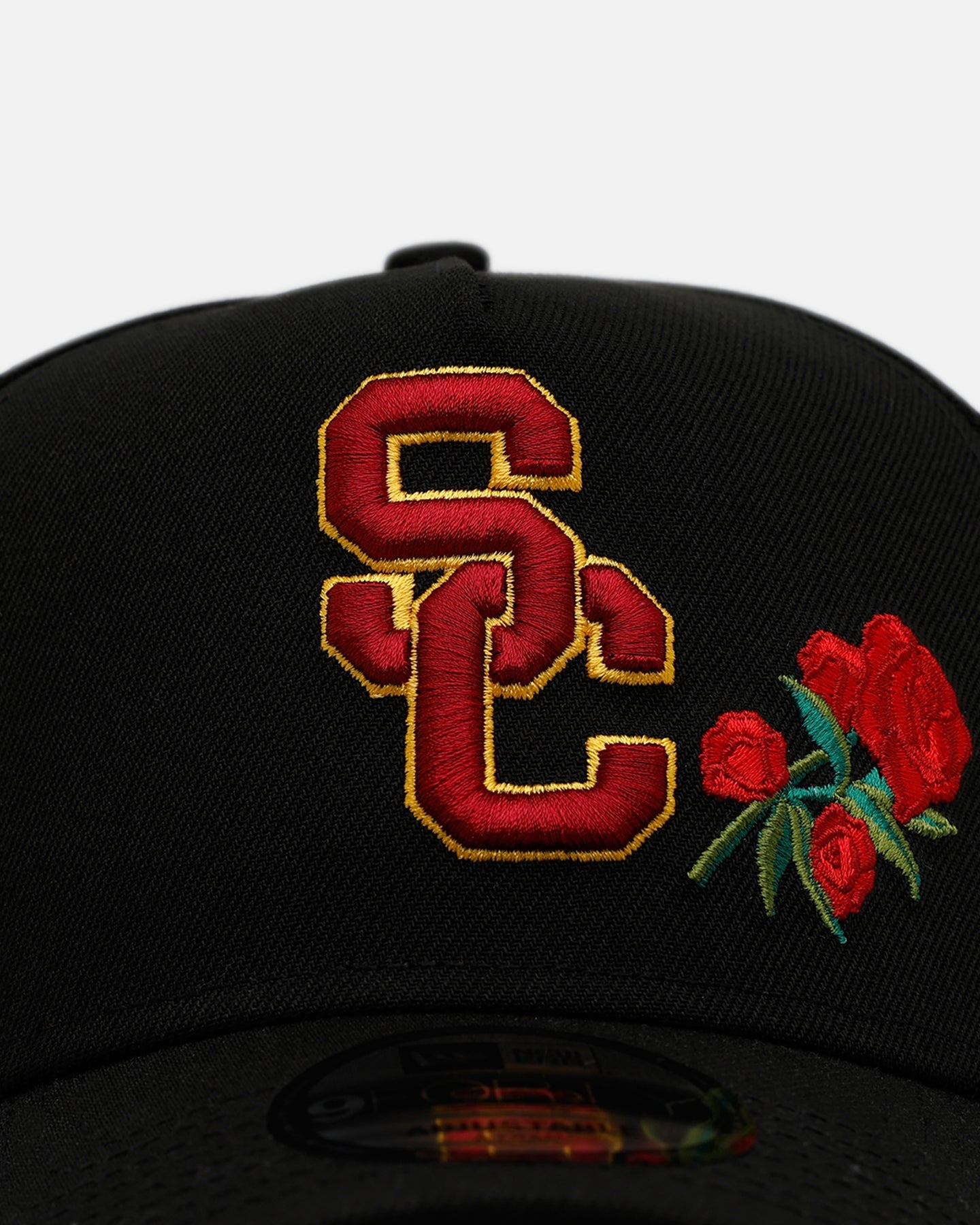 New Era University Of Southern California Trojans 'Rose Emblem' 9FORTY A-Frame Snapback Official Team Color