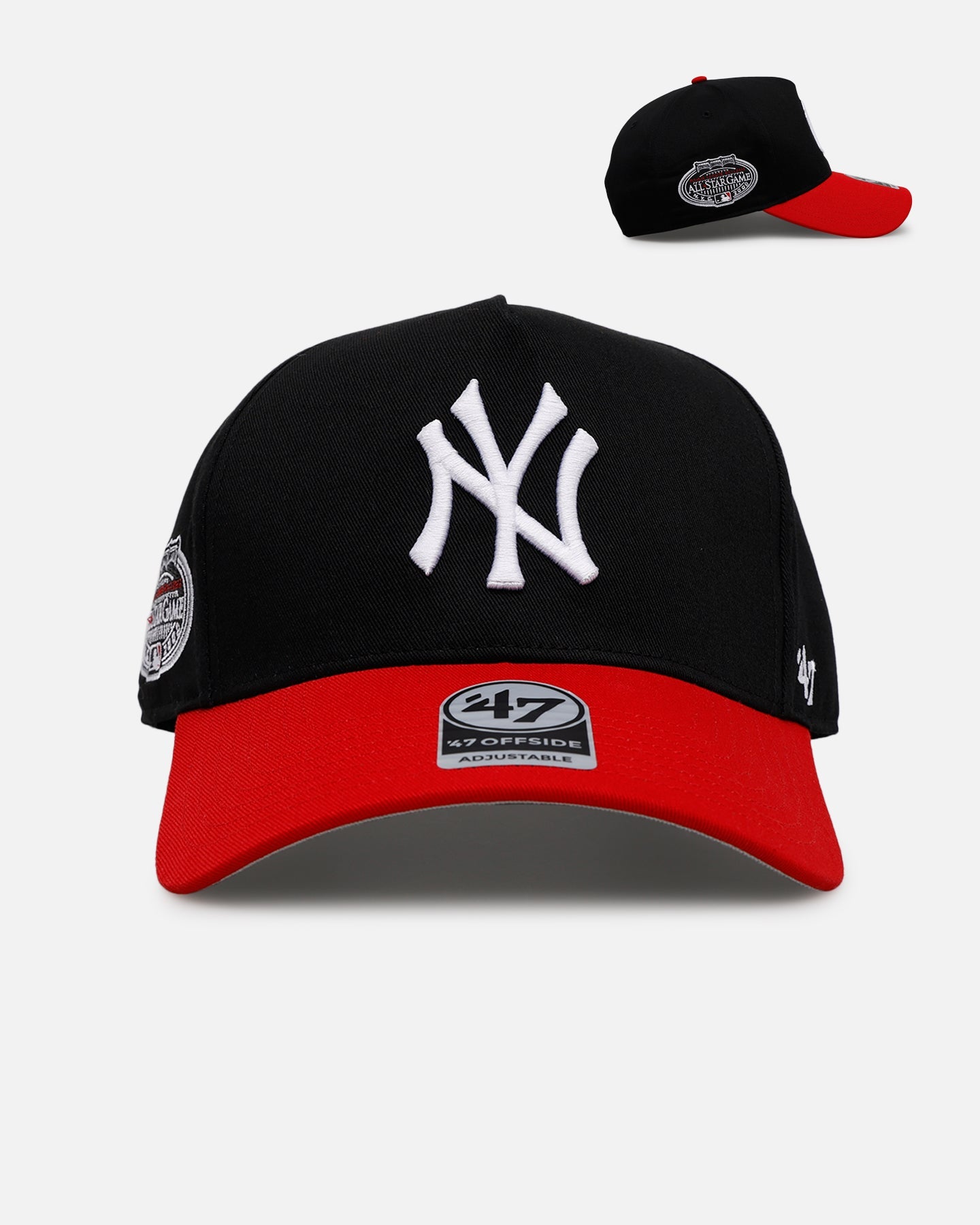 47 Brand New York Yankees 'Black And Red Variety Pack' 47 Offside Snapback Black/Red