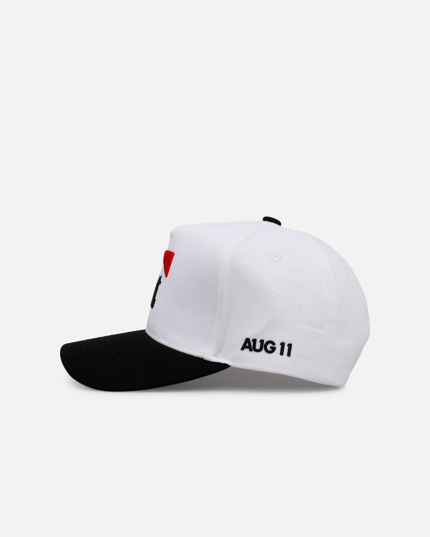 Aug11 Art Snapback White/Black