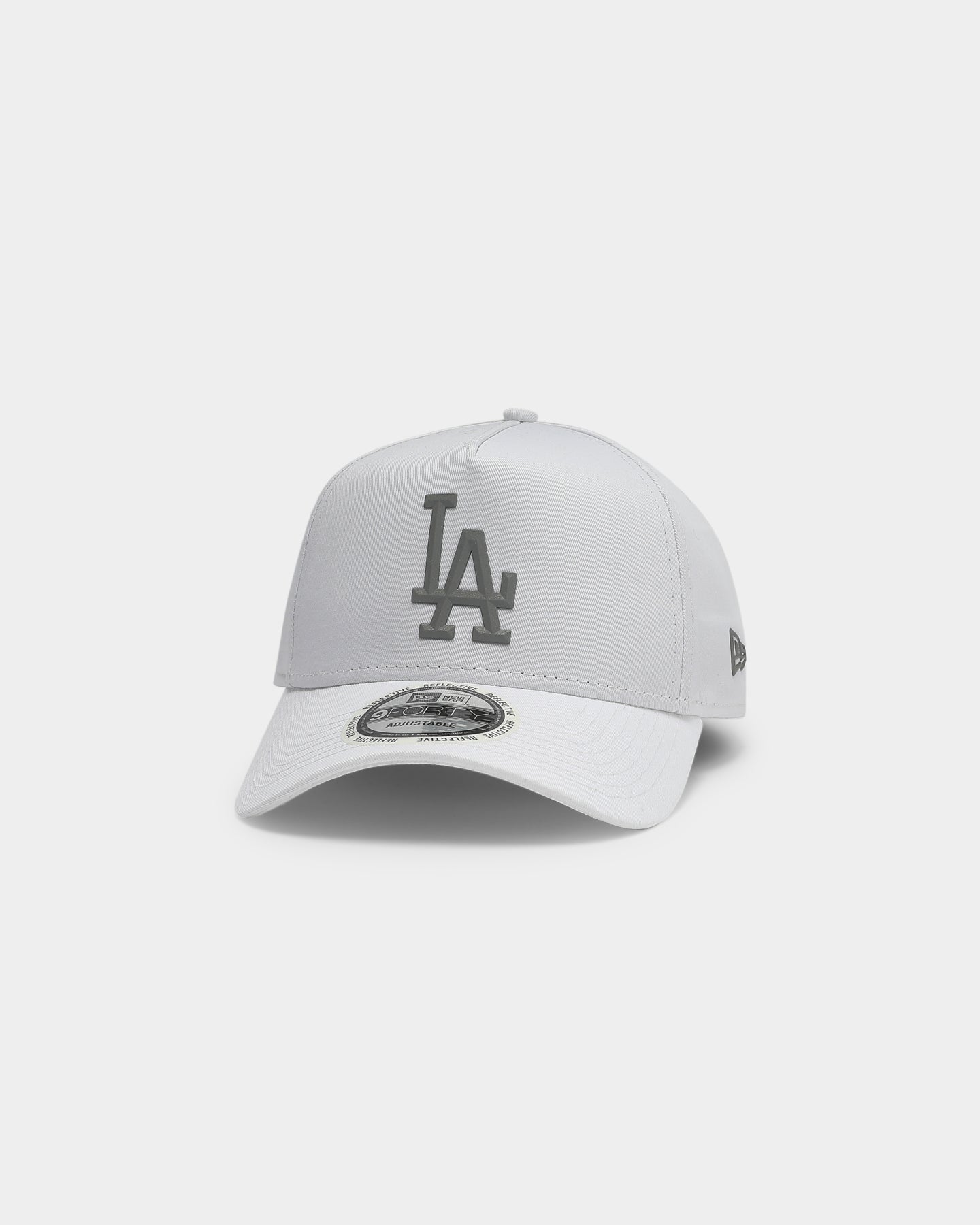 New Era Los Angeles Dodgers 'Reflective Logo' 9FORTY A-Frame Snapback White/3M