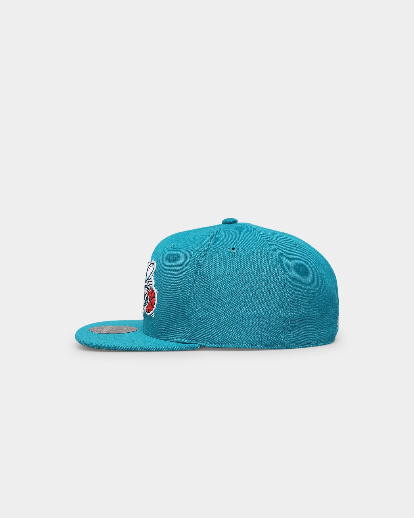 Mitchell & Ness Charlotte Hornets 'Team Ground 2.0 Hardwood Classics' Fitted Teal